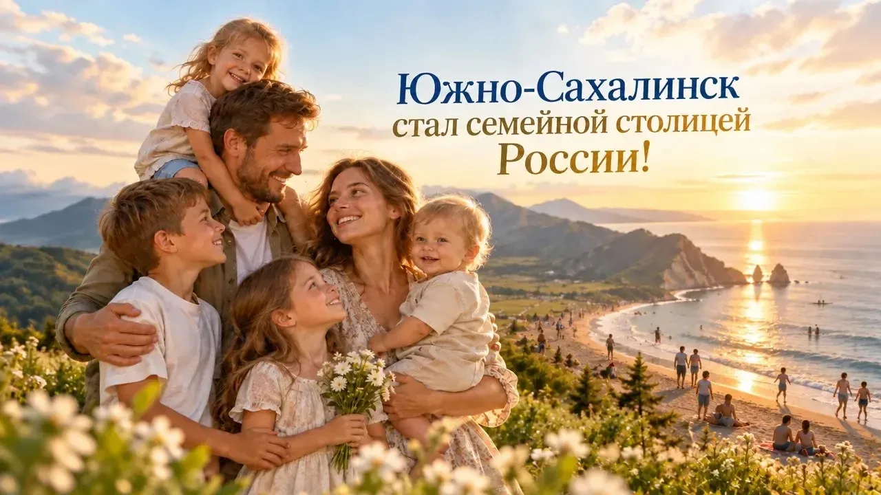 🏆Южно-Сахалинск — семейная столица России!
