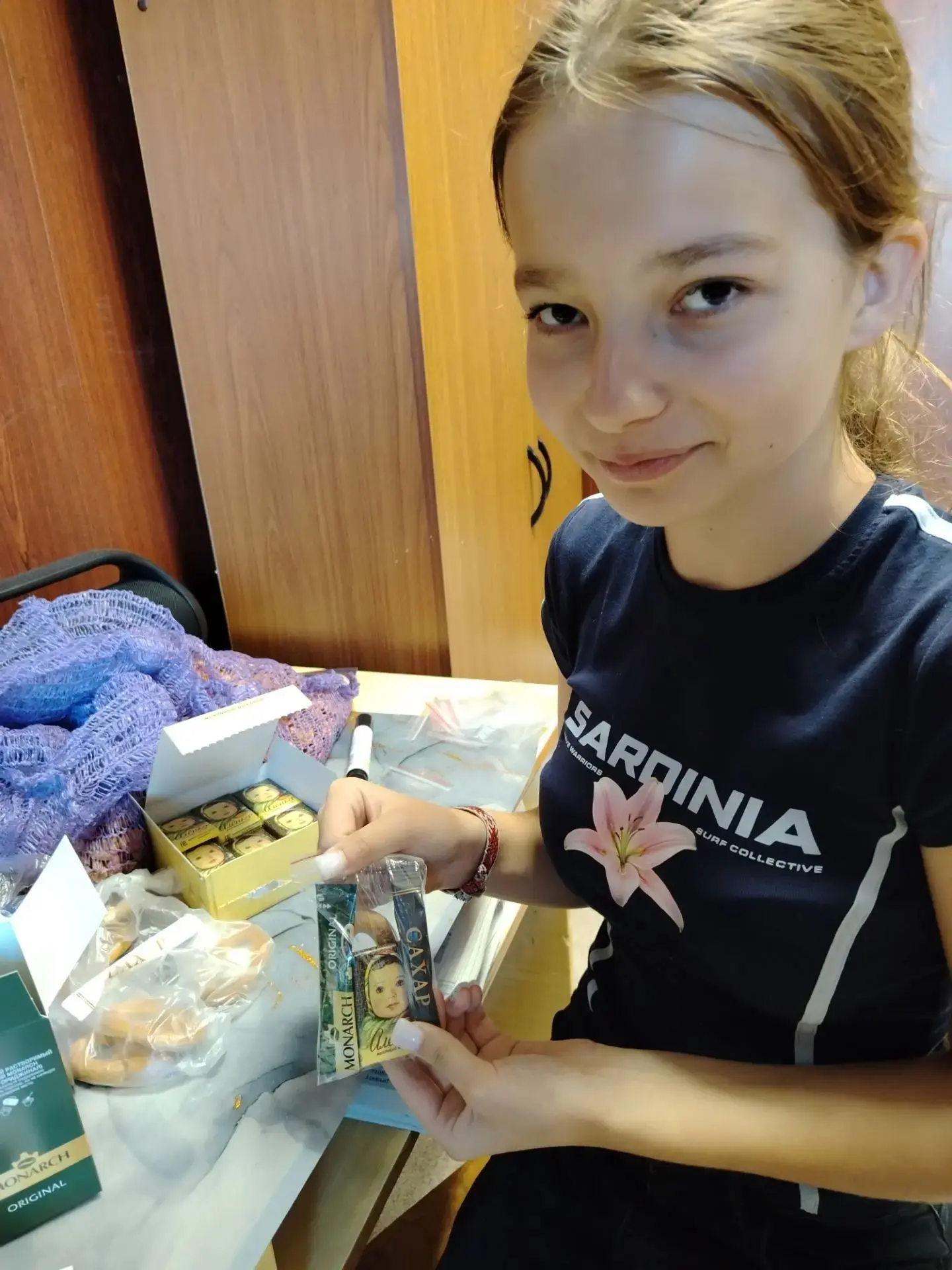 Доченька координатора группы