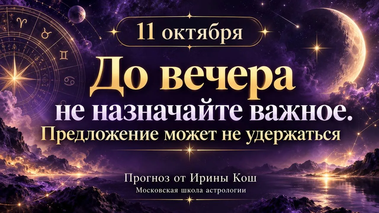 🌙♎♏11 октября, воскресенье
