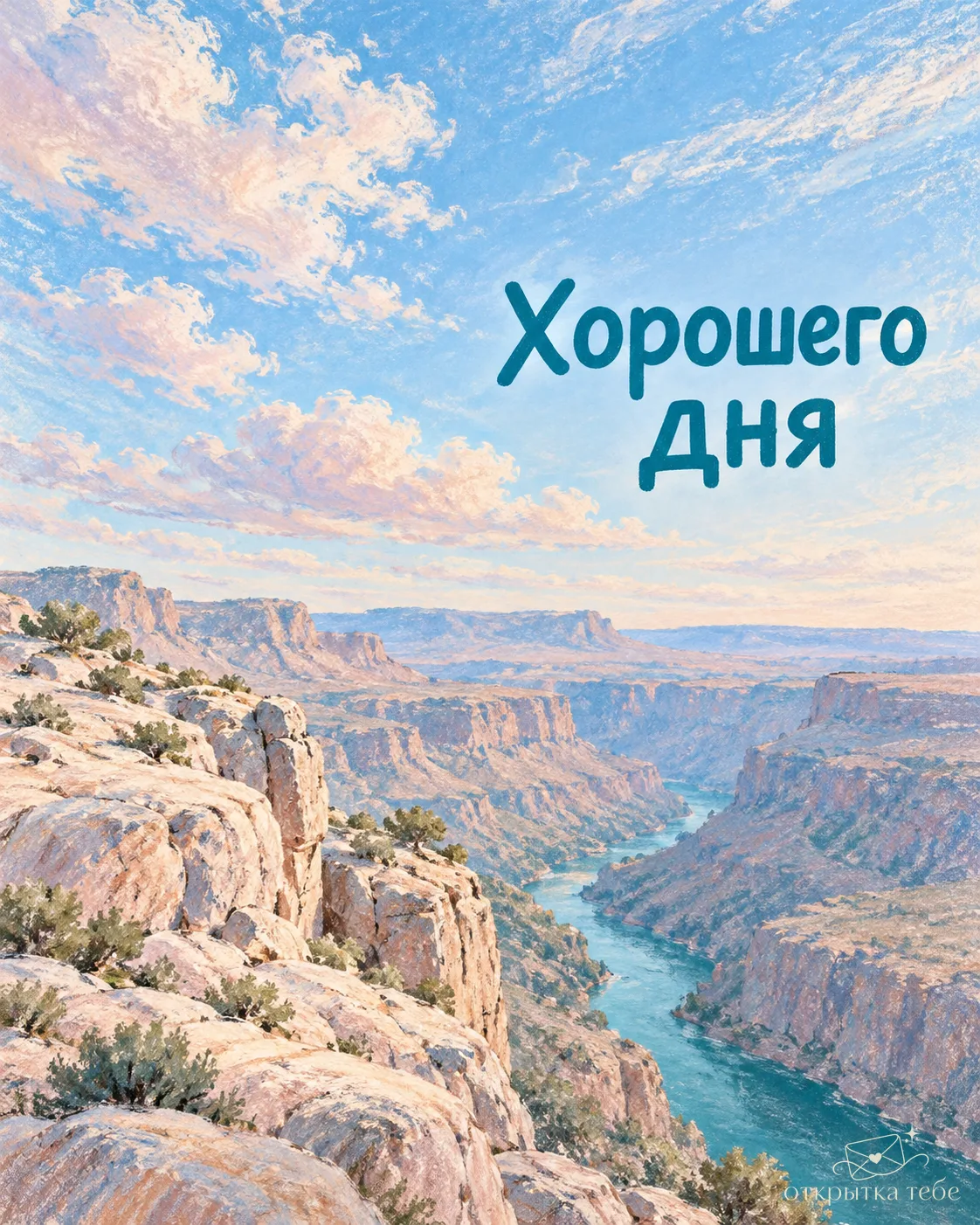 Не забудь сегодня о чём-нибудь приятном для себя.