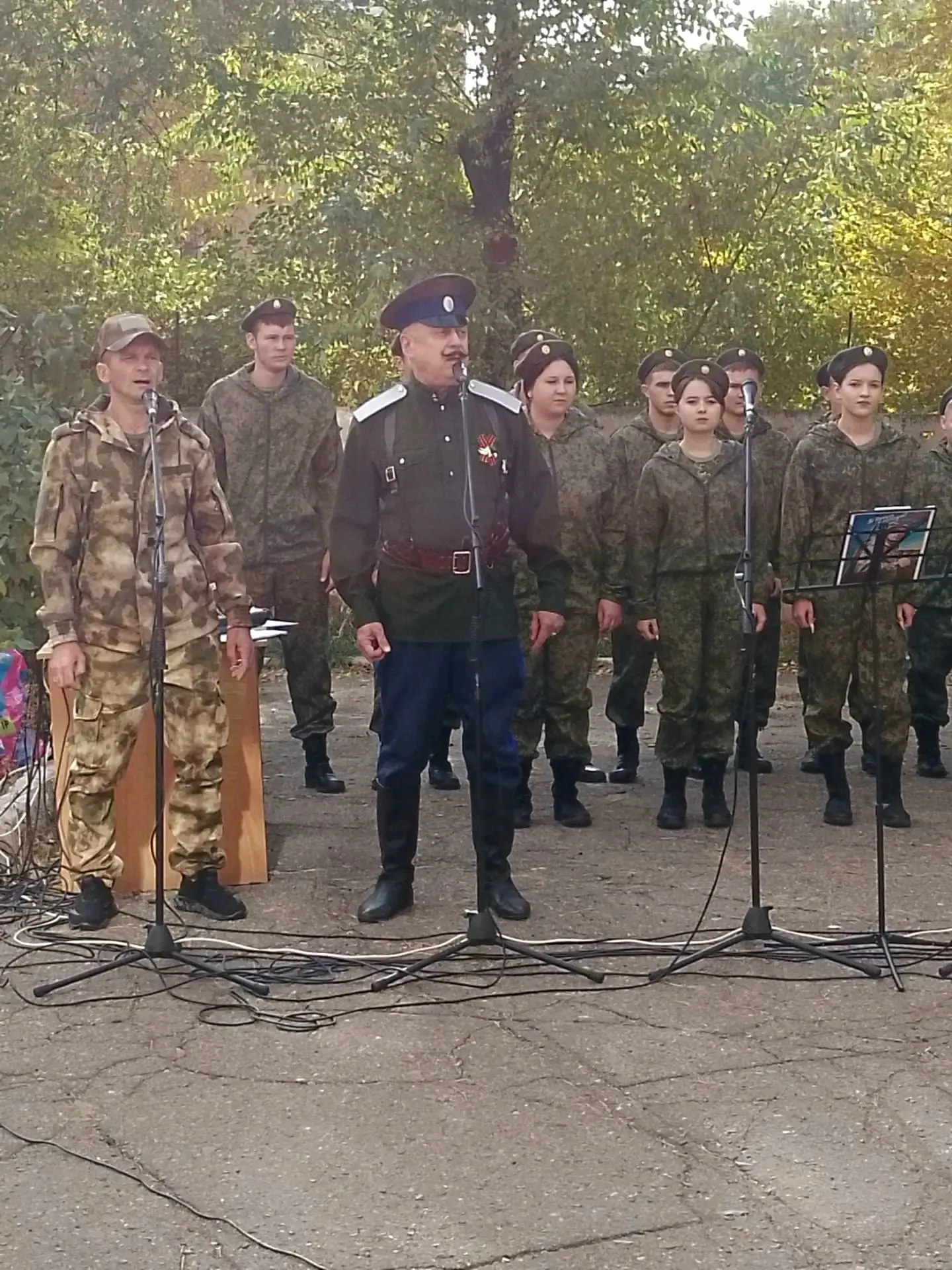 📝Курманаевские артисты выступили в Тоцком военном госпитале