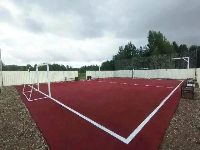 В деревне Яковлевское Устюженского округа появилась новая спортивная площадка