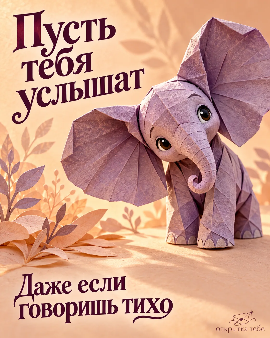 Пусть отпустит то, что тянет силы.