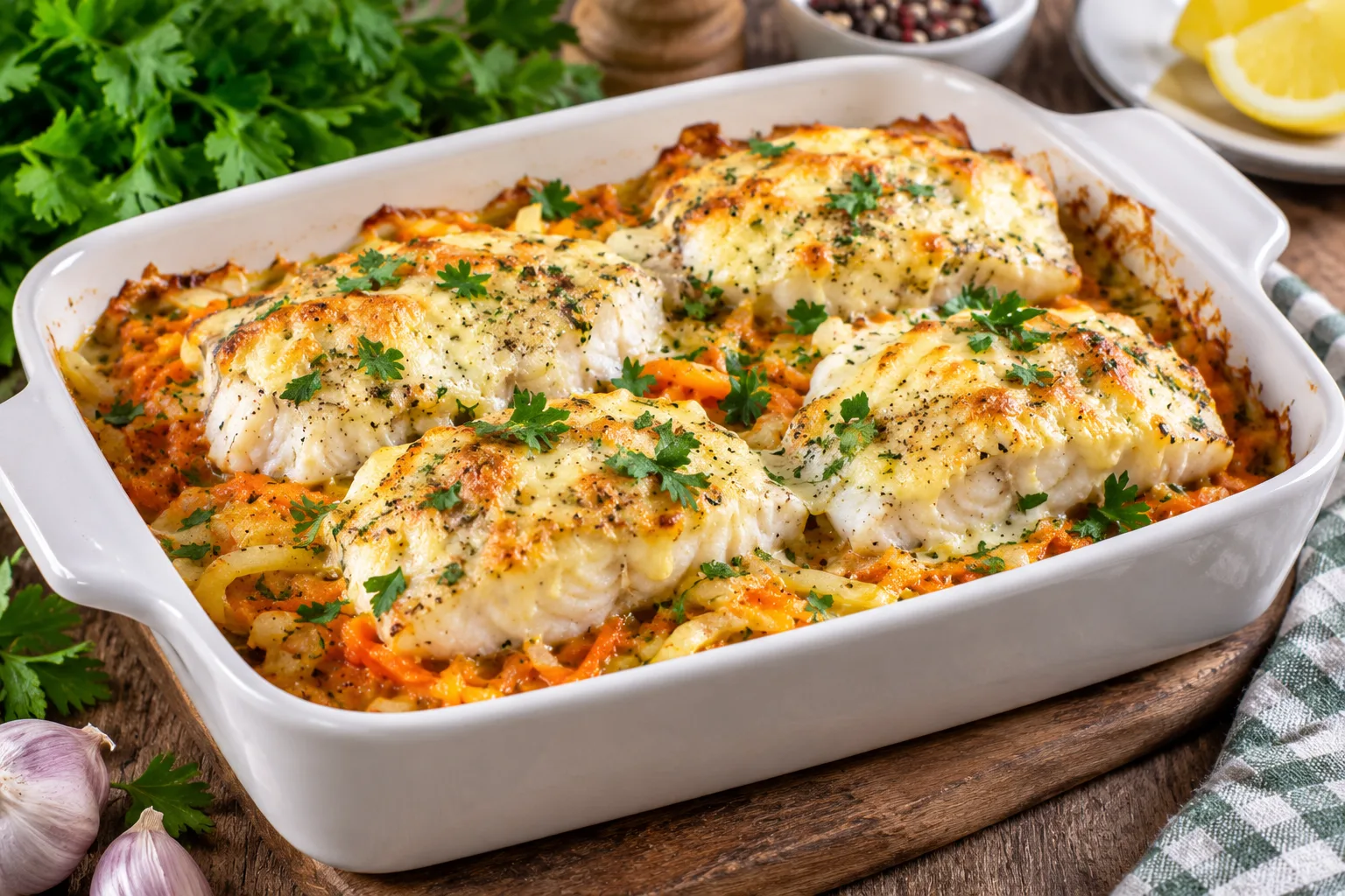 🐟 МИНТАЙ С ОВОЩАМИ В ДУХОВКЕ — ДАЖЕ ТЕ, КТО НЕ ЛЮБИТ РЫБУ, ПОПРОСЯТ ДОБАВКУ! 🥕🧀