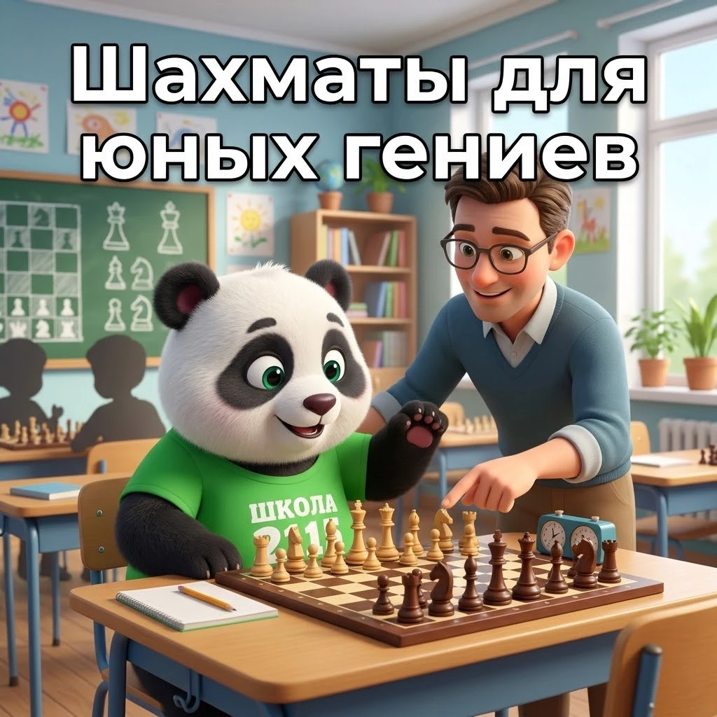 🧠 Первый ход может стать началом большой любви к шахматам