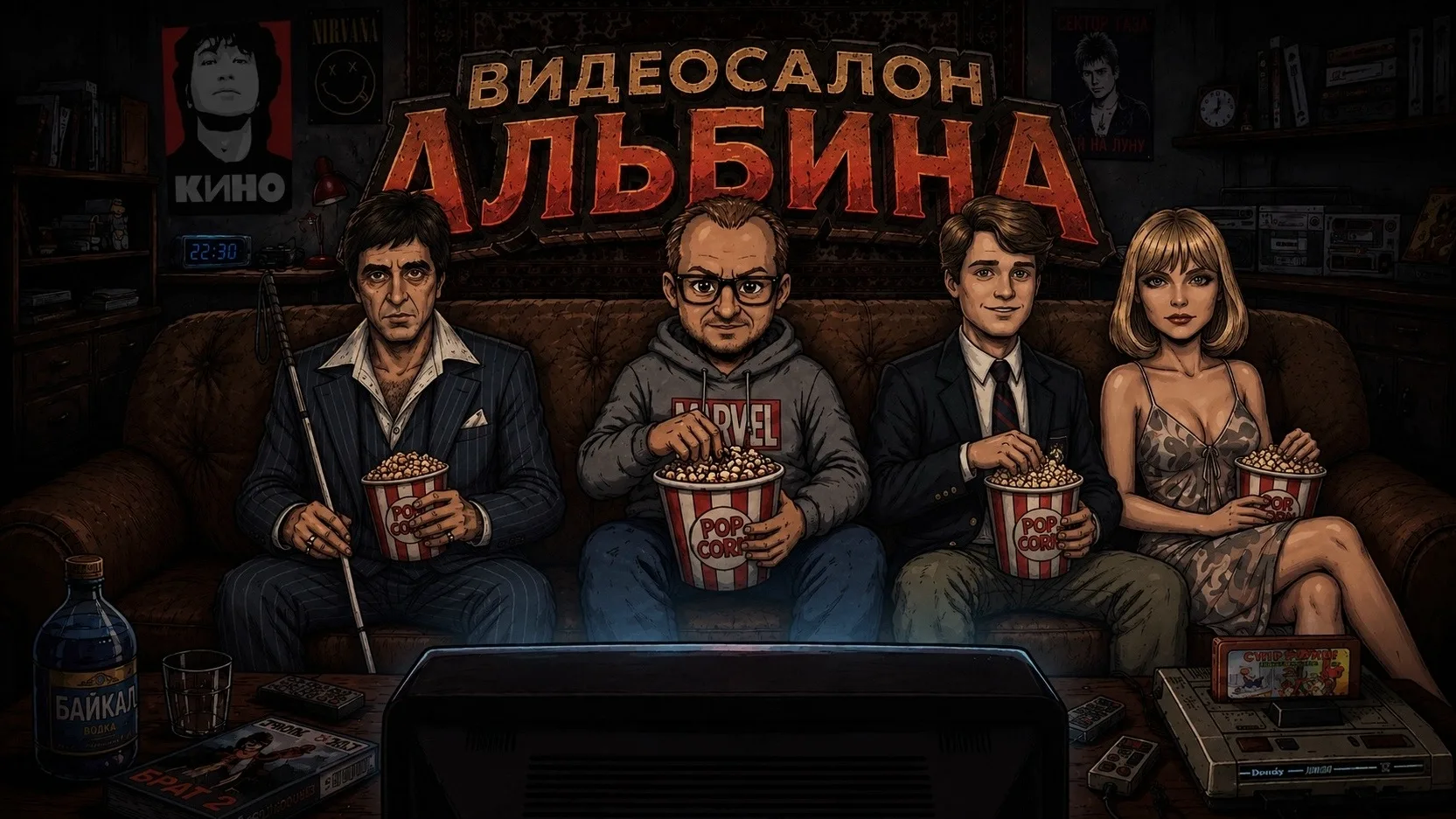📼 Субботний Видеосалон "Альбина" имени Аль Пачино. Сегодня смотрим: "Запах женщины" и ...