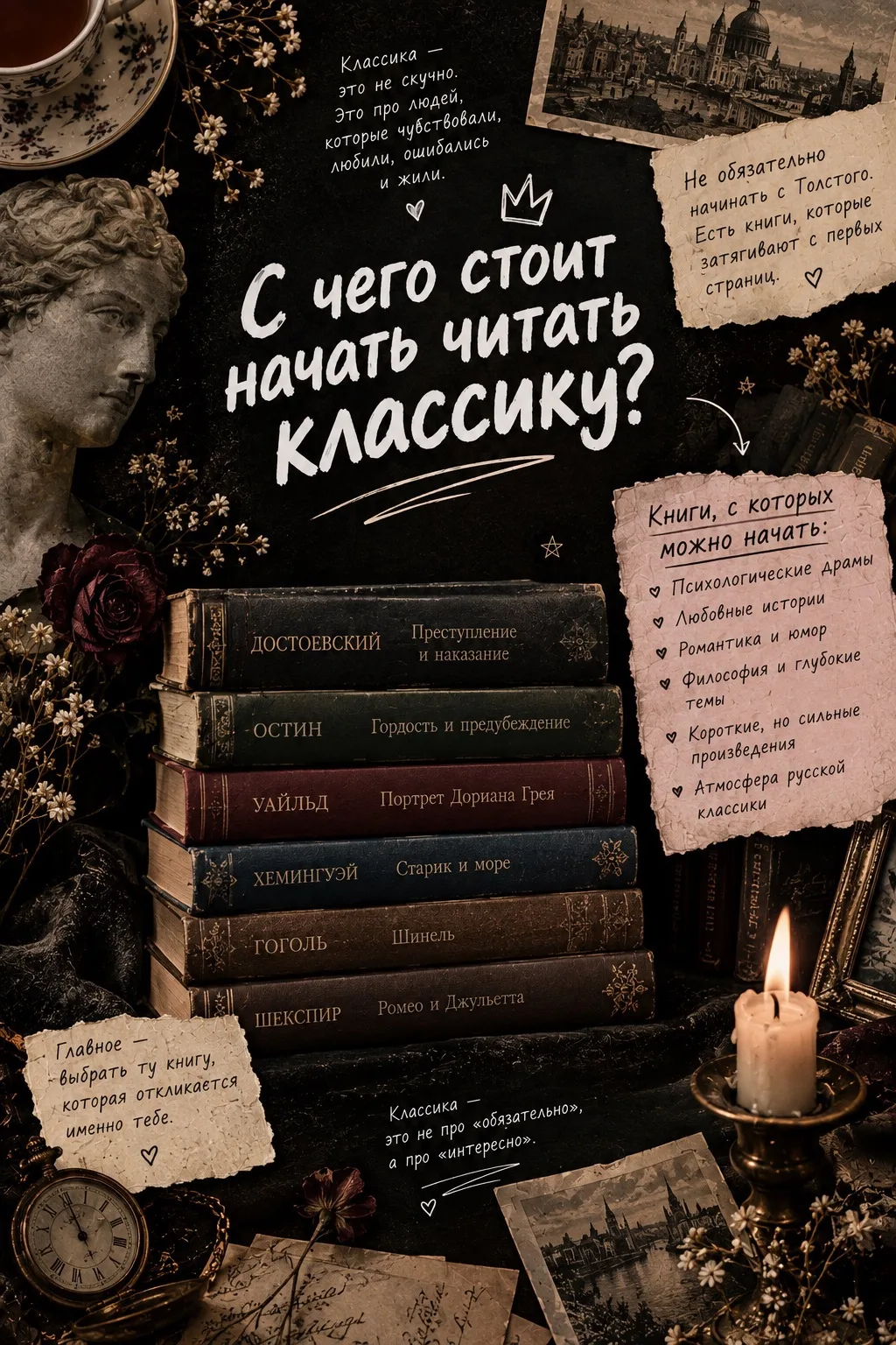 С чего начинать читать классику?)