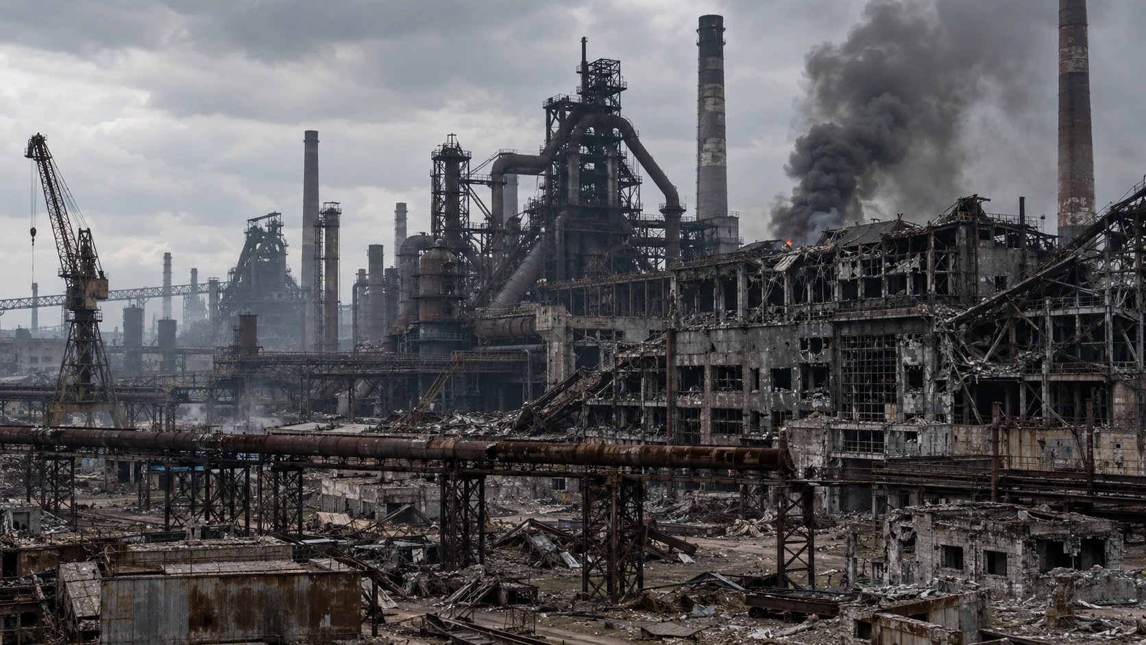🇷🇺🇺🇦 В сентябре украинские предприятия полностью прекратили выплавку стали