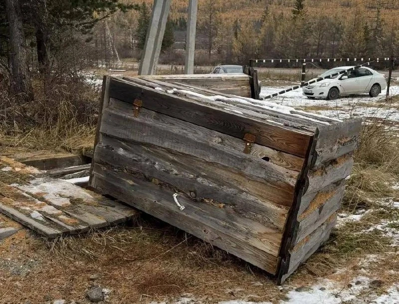 В Туве медведь разгромил гостевой домик на лыжной базе