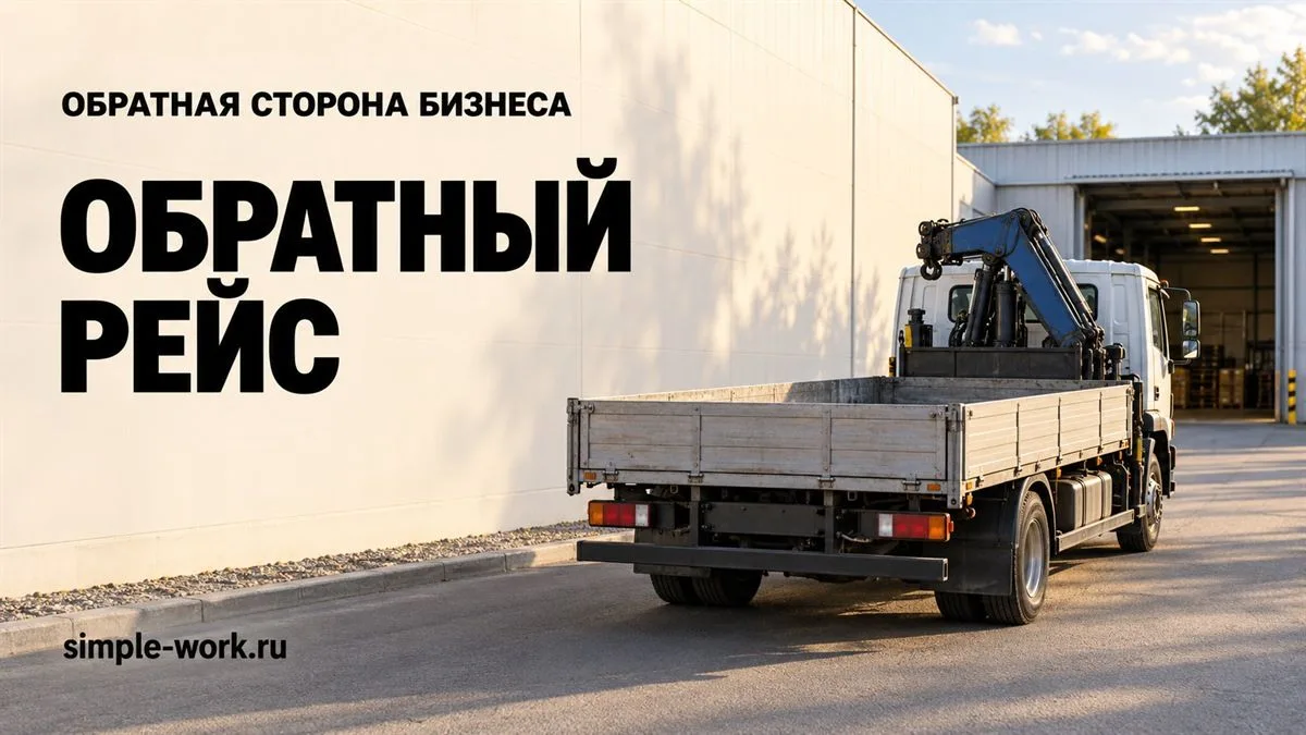 Манипулятор: обратный рейс без груза
