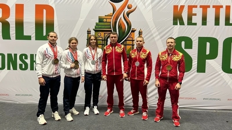 Спортсмены из Югры привезли с чемпионата и первенства мира по гиревому спорту, проходив...