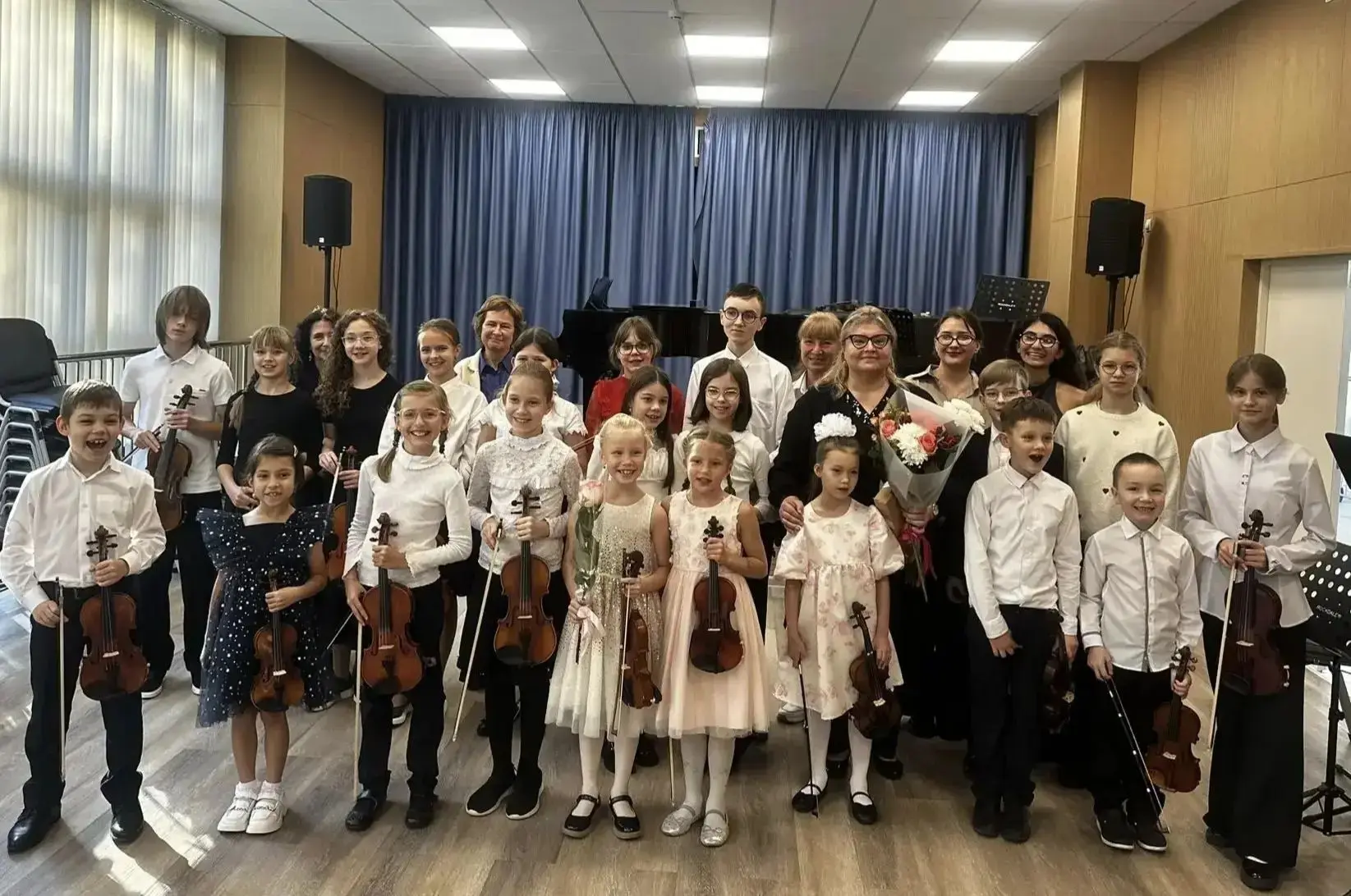 🎻🍂 3 октября, в преддверии тёплого и душевного праздника — Дня учителя, — в Большом з...