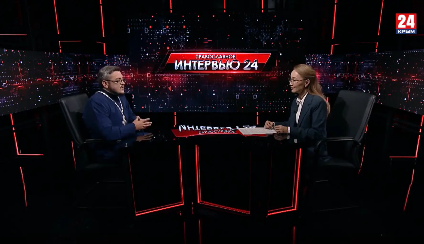 📺 На канале КРЫМ 24 очередной выпуск программы «Православное интервью»