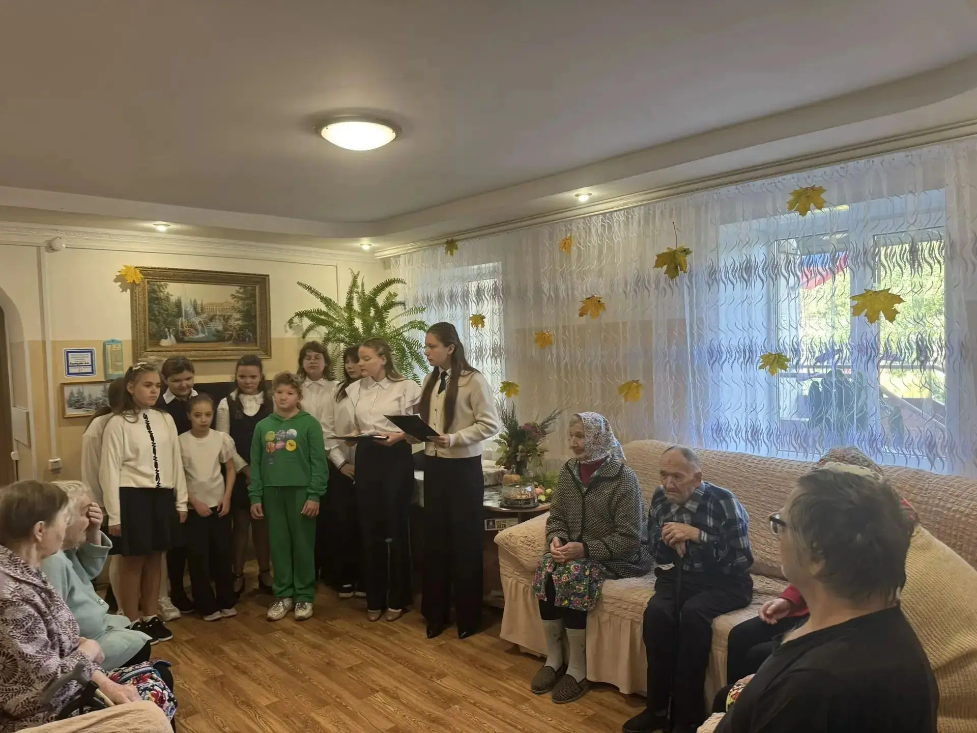 Тепло сердец для мудрого поколения