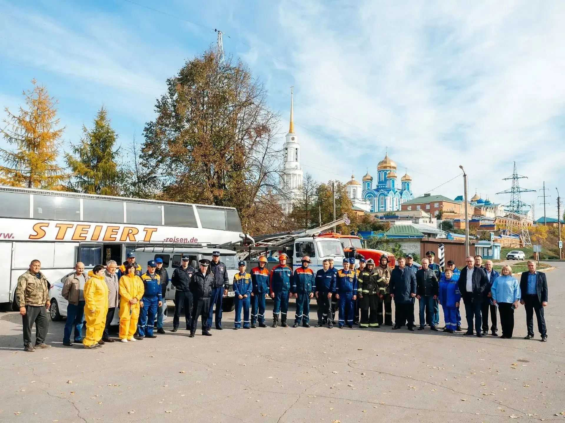 Задонские спасатели готовы к любым ЧС. В рамках Всероссийской штабной тренировки специа...