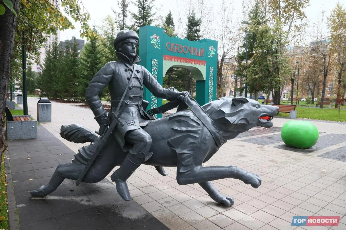 В красноярском сквере «Сказочный» поселятся светящиеся лисы и белка