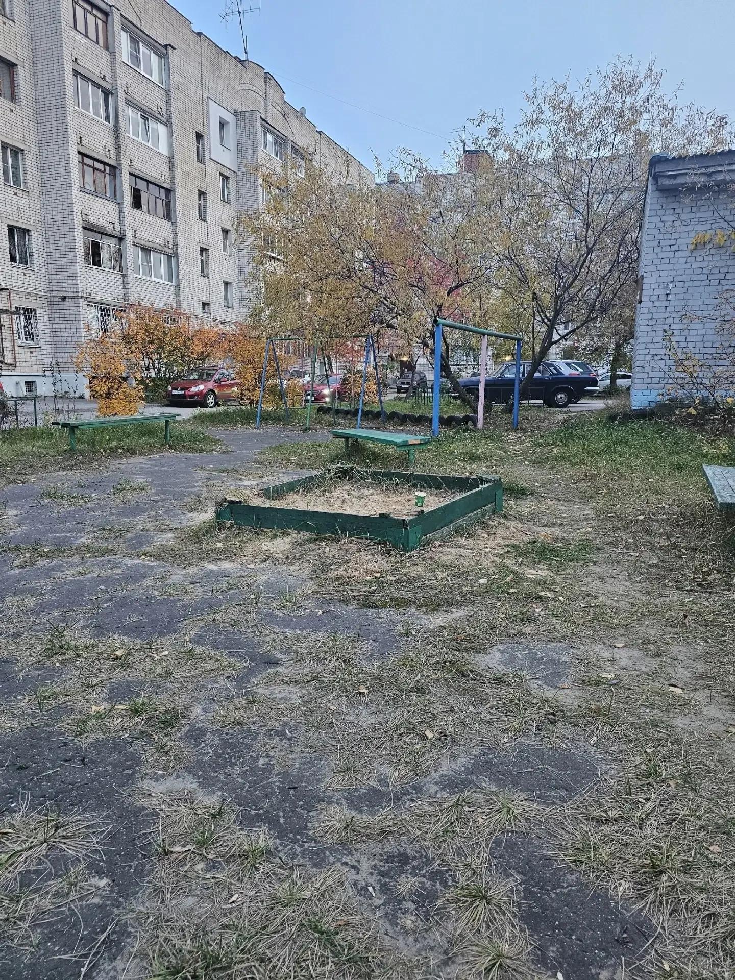 🛝 Детская площадка на Будённого в запустении