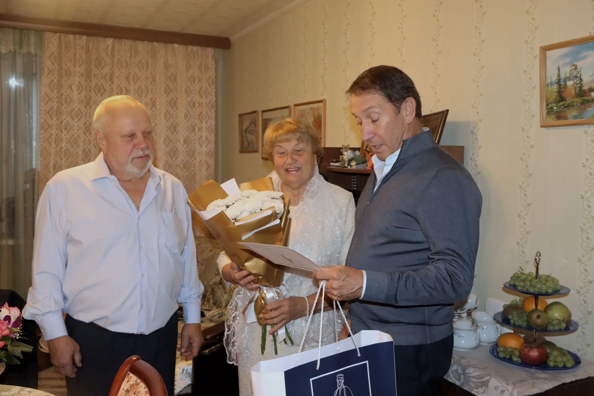Урок верности длиною в жизнь: золотой юбилей супружеской пары!💍🤍