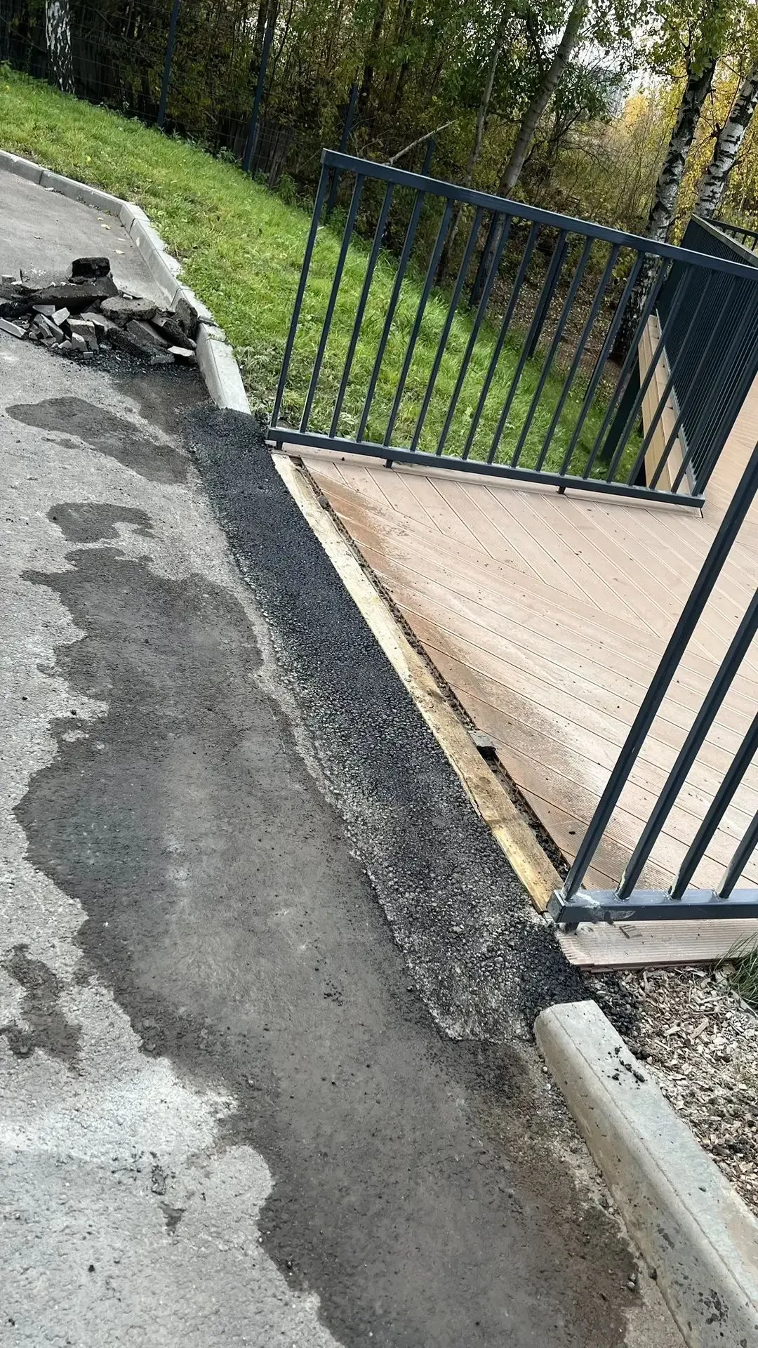 🛠 Работы по защите детской площадки завершены!
