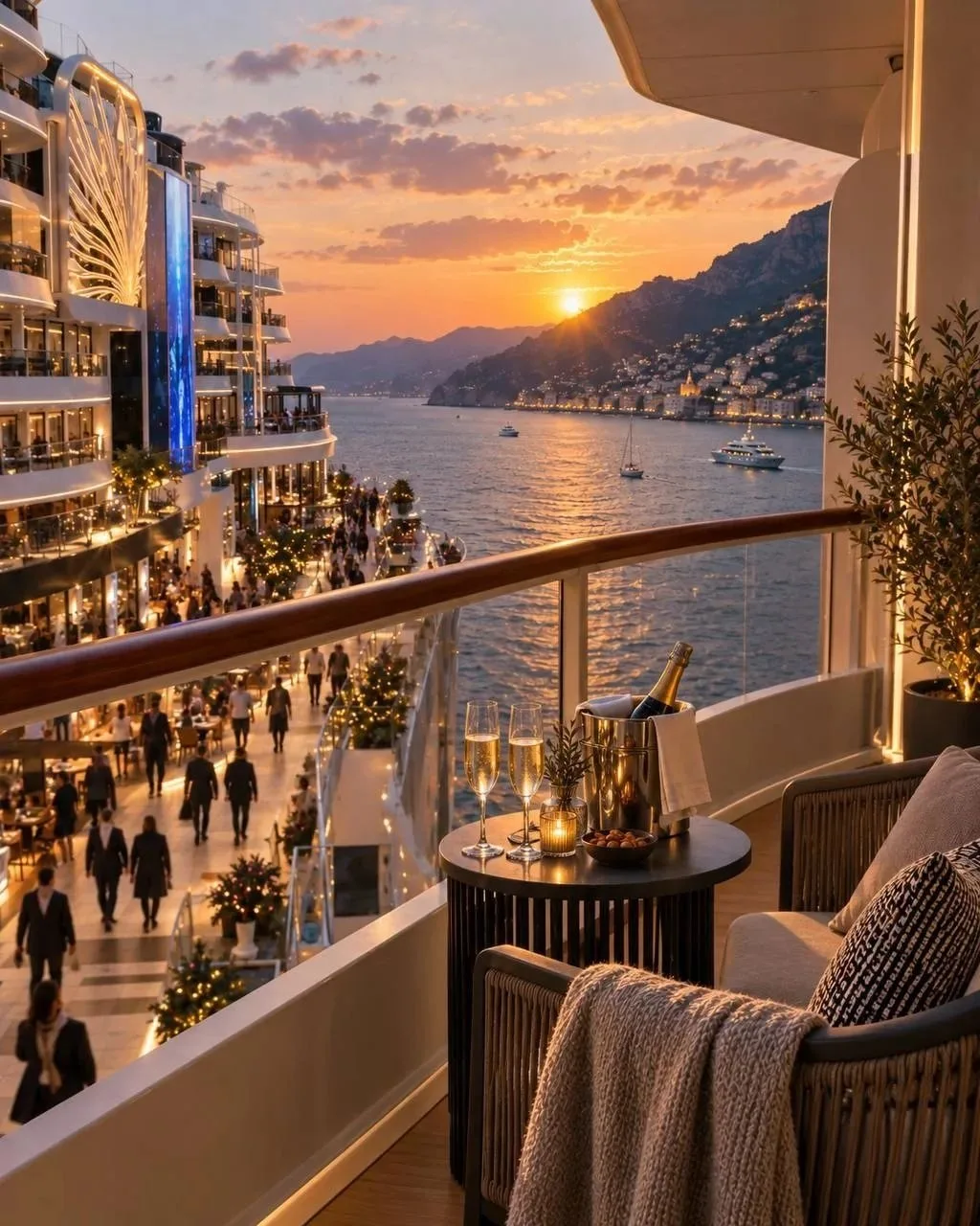 🥂 НОВЫЙ ГОД НА РОСКОШНОМ ЛАЙНЕРЕ MSC WORLD ASIA! 🛳️✨