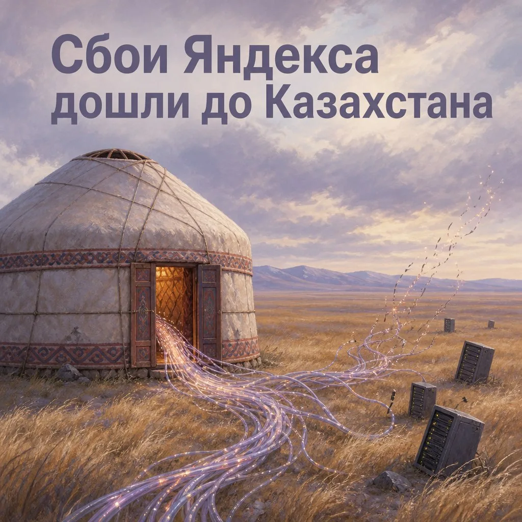 Сбои Яндекса добрались до Казахстана