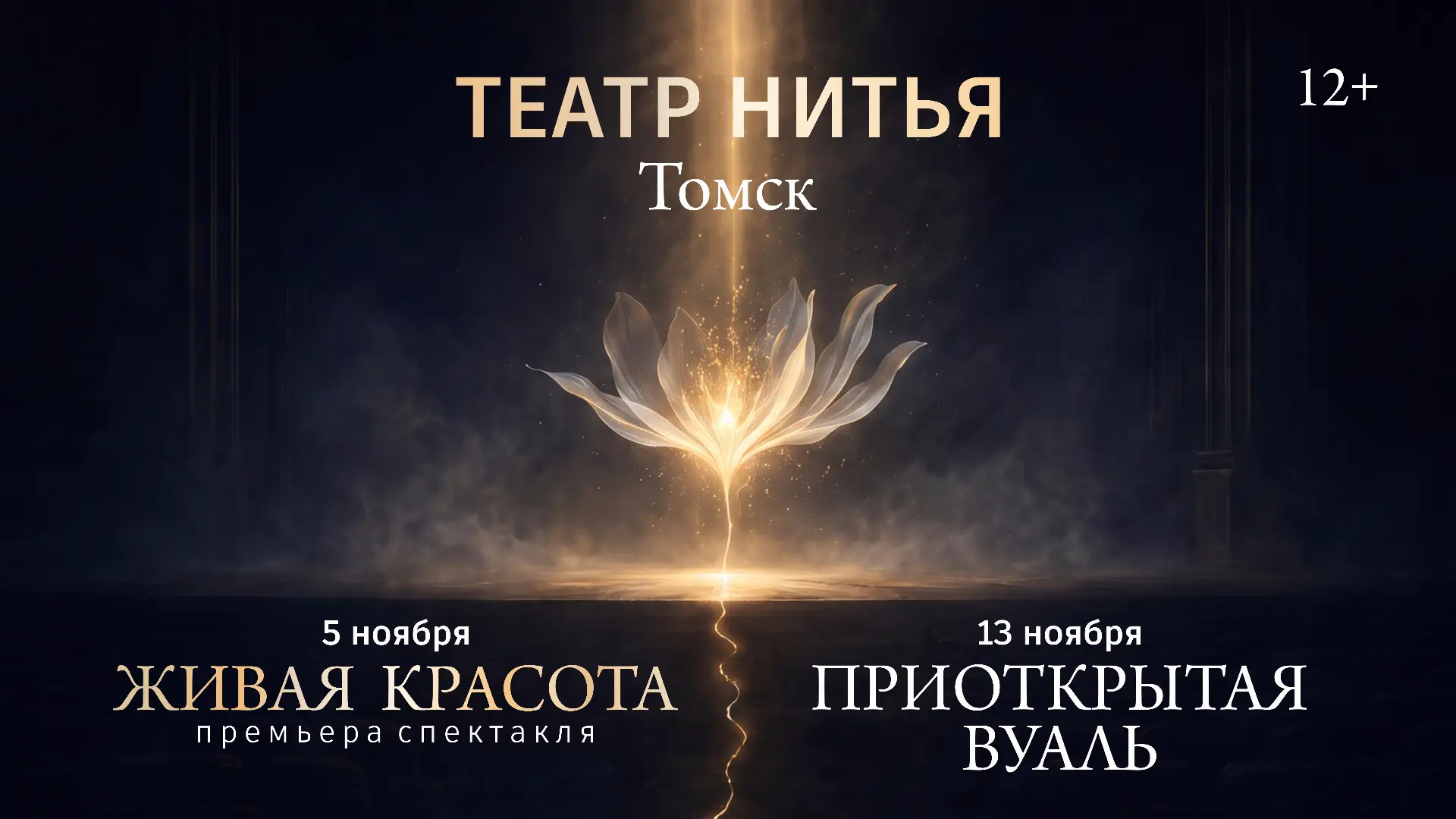 Любимый зритель, театр «НитьЯ» приглашает на сокровенные встречи в Томске, полные душев...