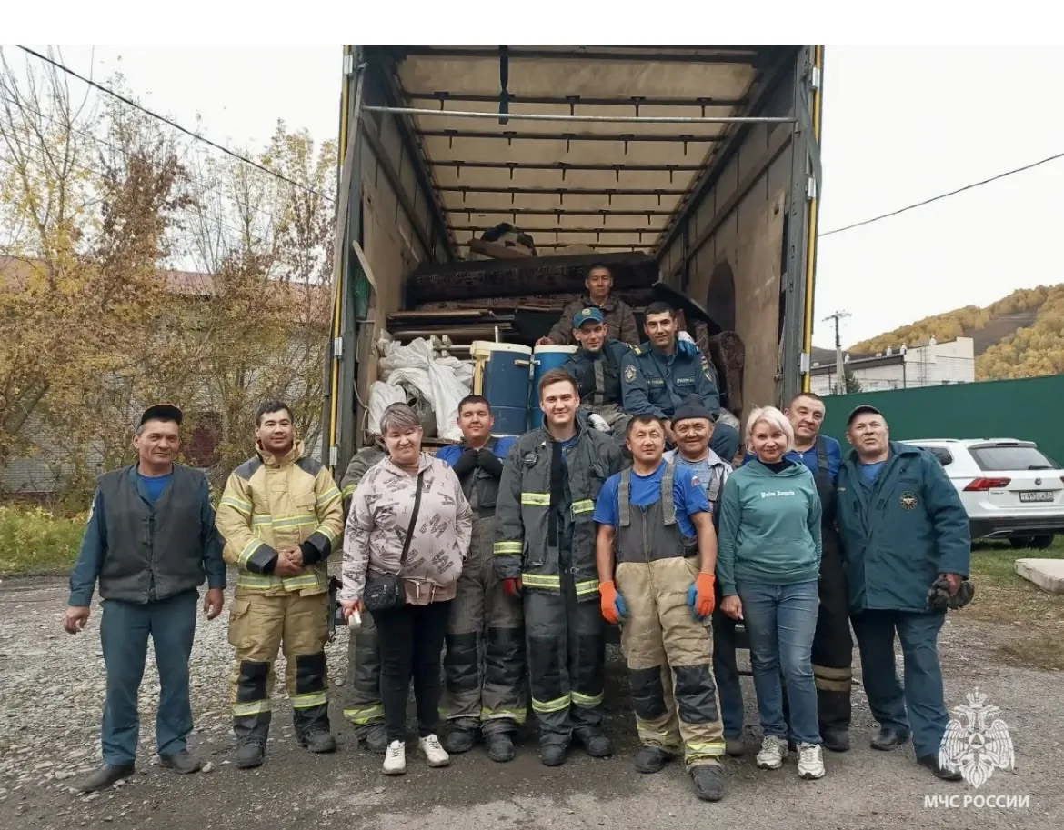 ✅ Пожарные оказали помощь в погрузке