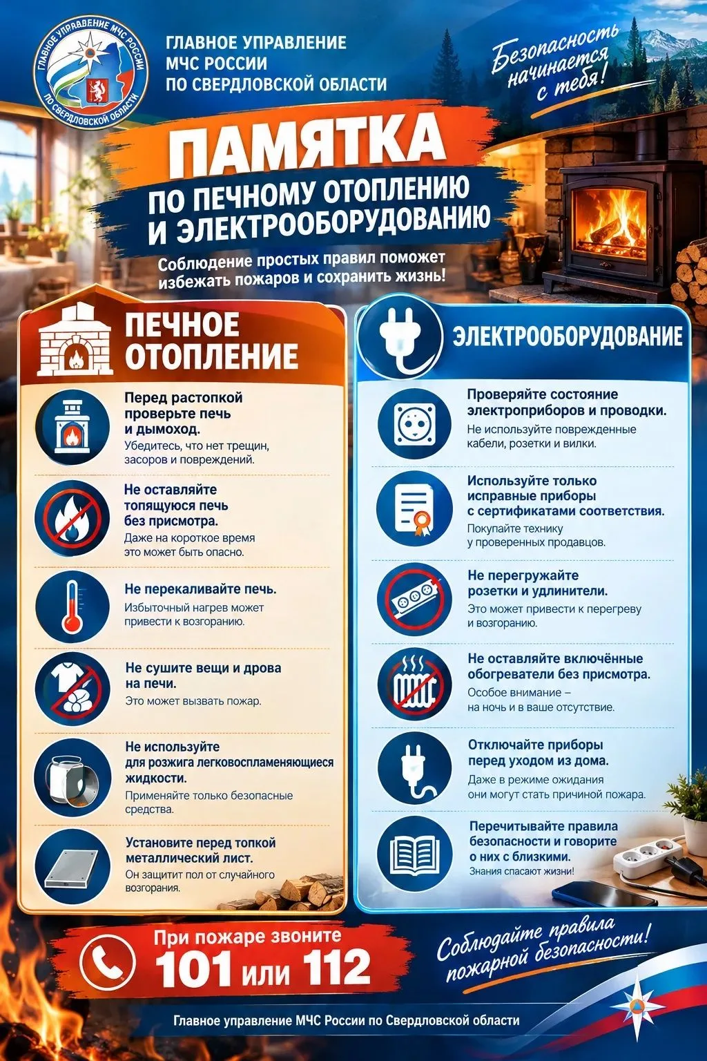 🔥 Безопасное тепло — без риска пожара!