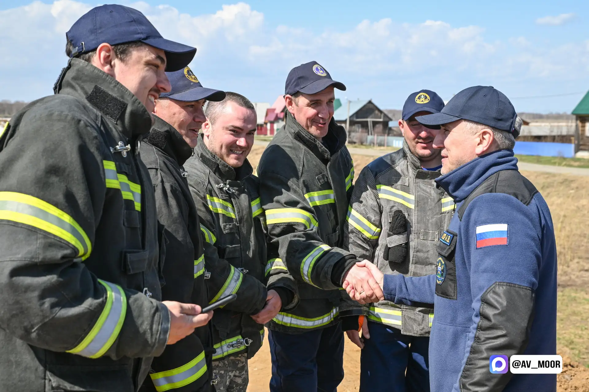 Противопожарной службе Тюменской области пять лет!