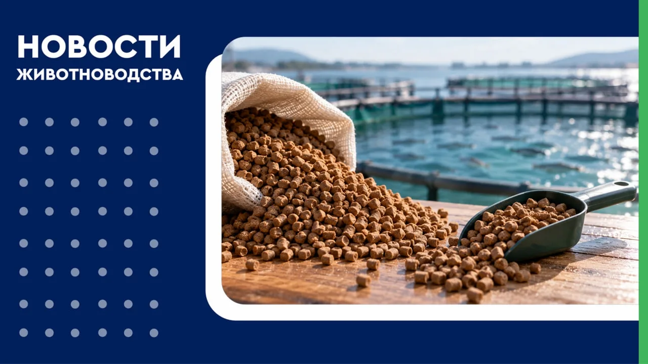 🐟 Россия на 82% обеспечивает себя кормами для аквакультуры