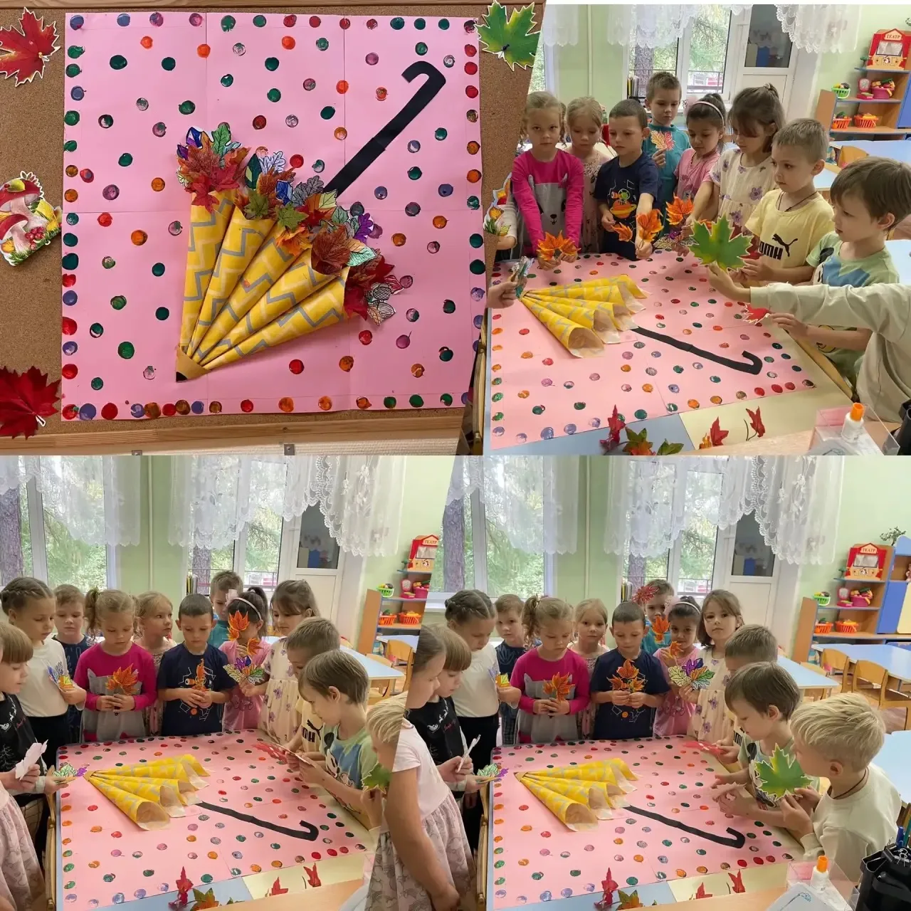 ☂️ Коллективная работа наших дошколят