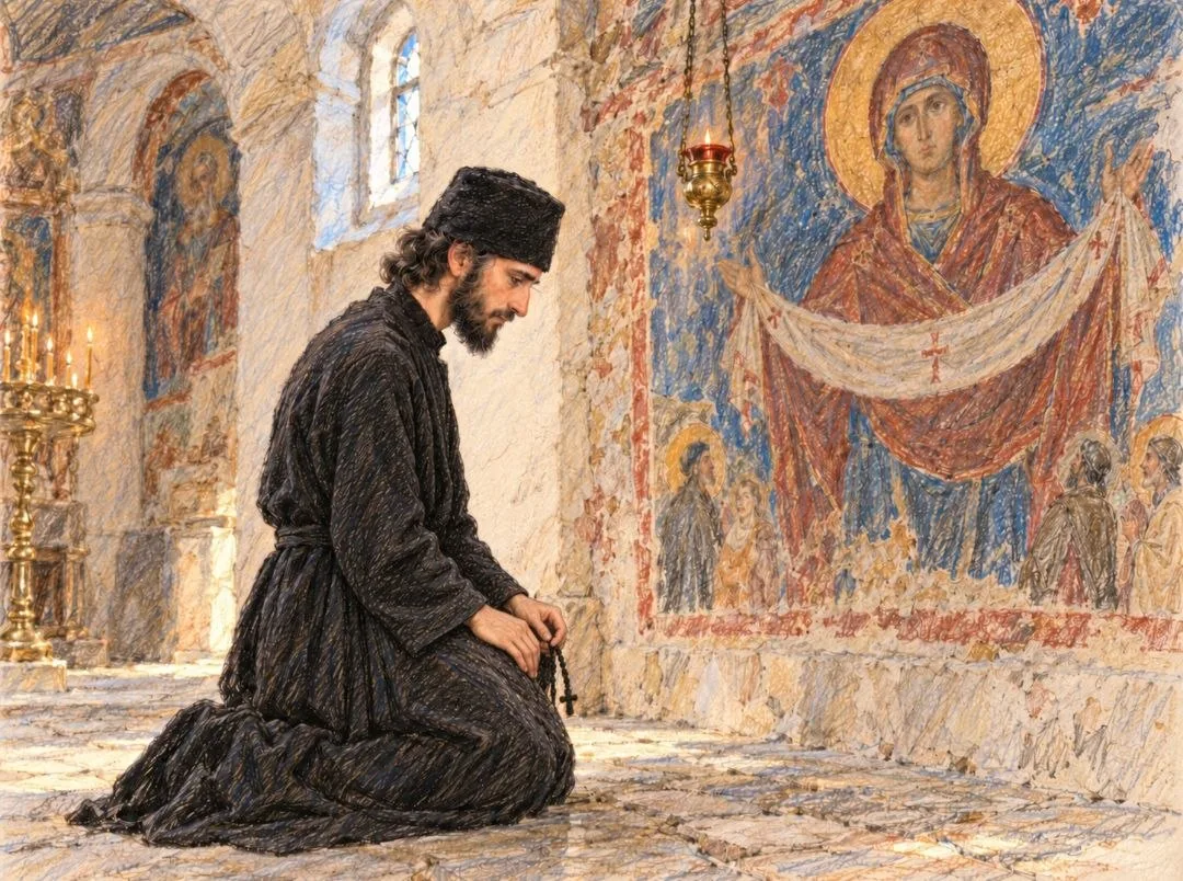 📝 Стихотворение, которое написал святой Паисий родной матери в день монашеского пострига.