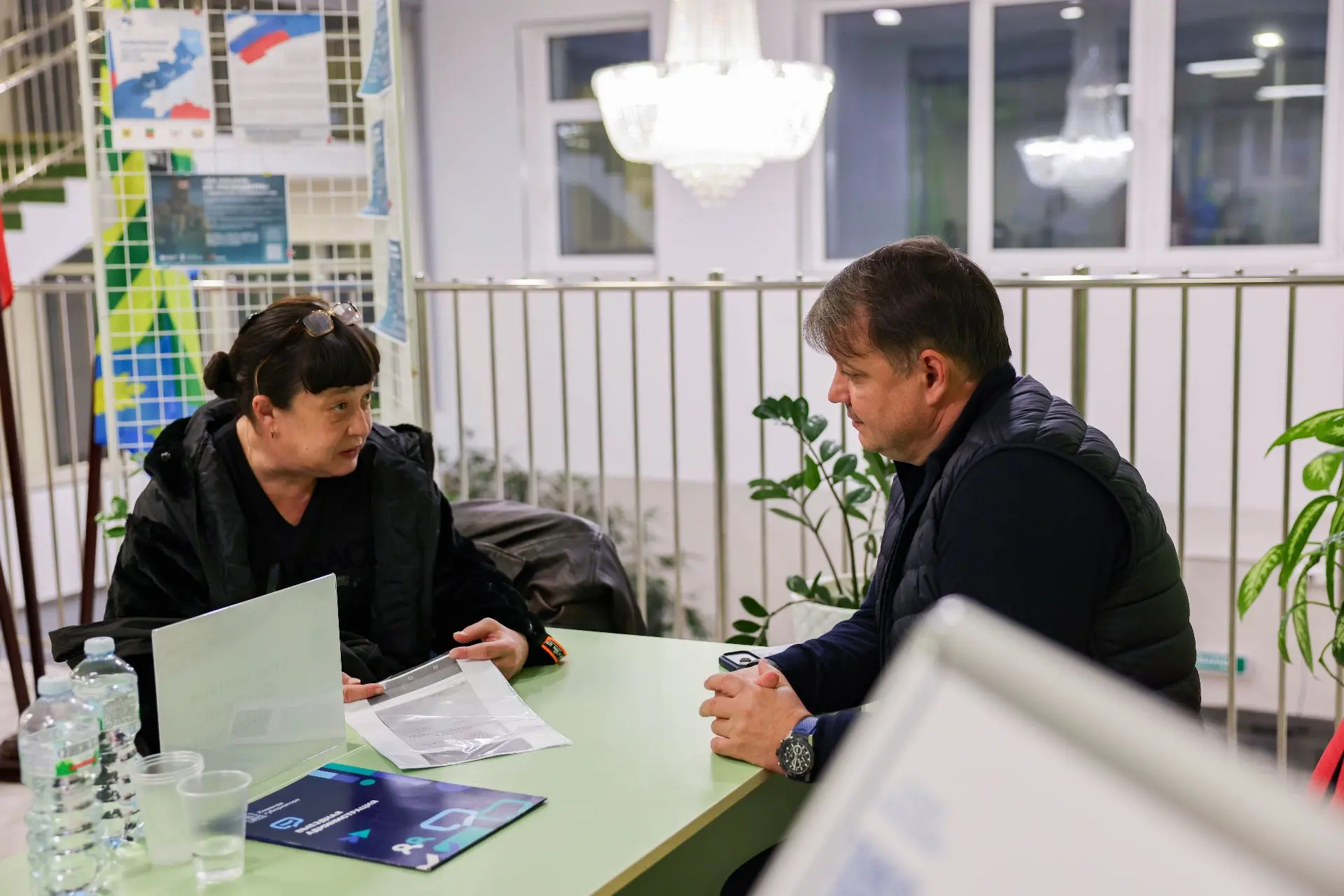 В Видновской гимназии провели традиционную встречу с жителями в формате «выездной админ...