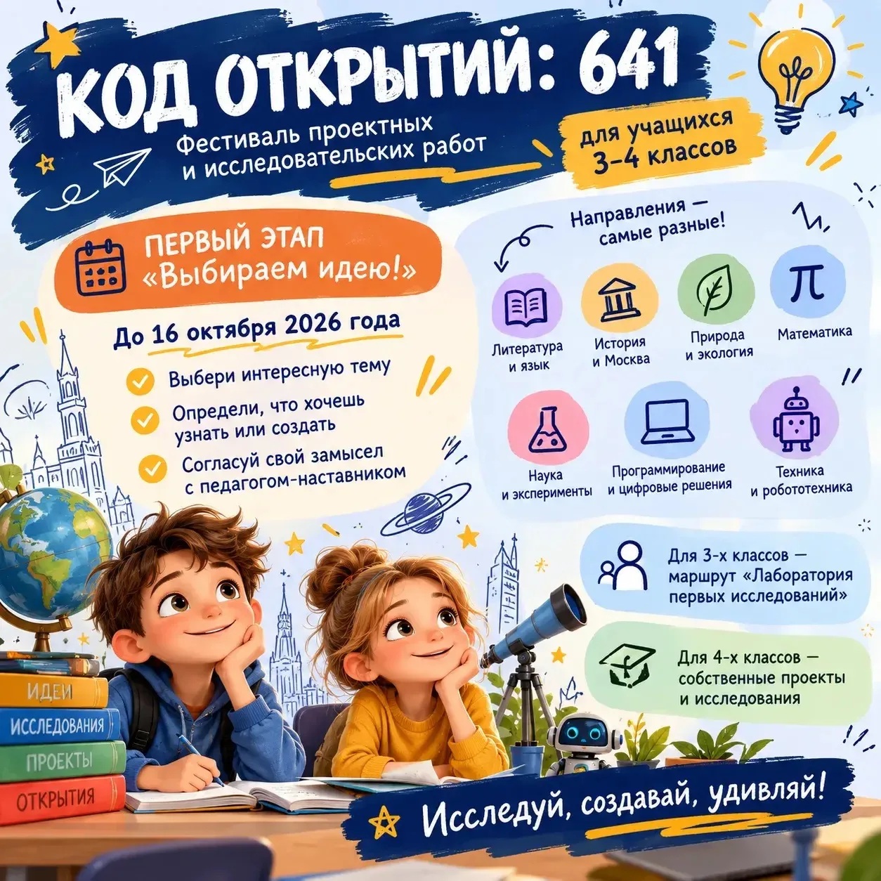 🚀 «КОД ОТКРЫТИЙ: 641» — ВРЕМЯ НОВЫХ ИДЕЙ!
