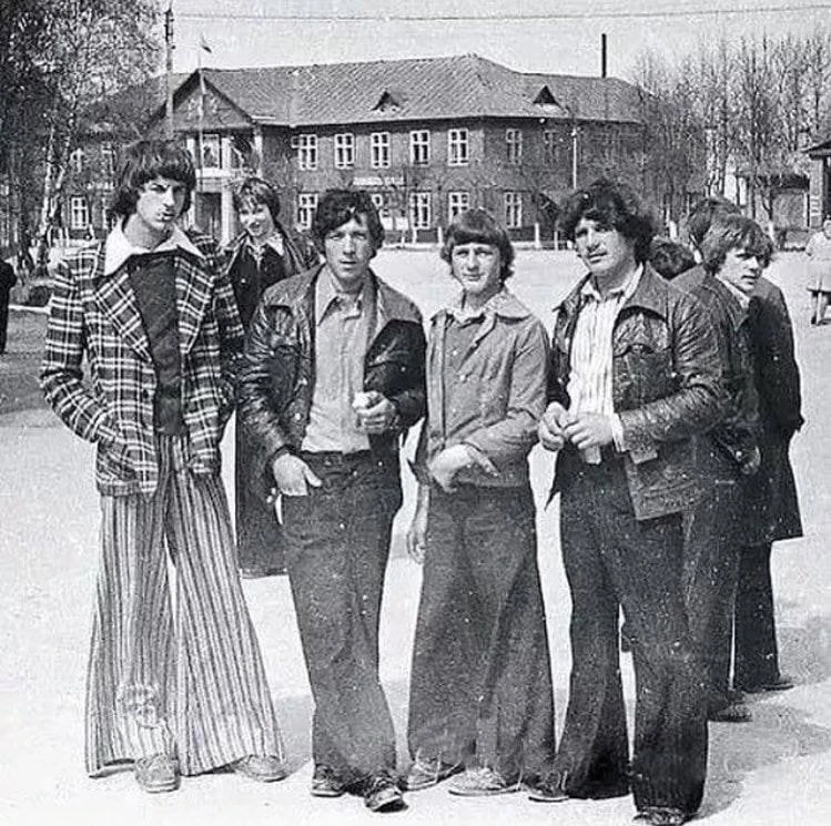 Советские модники 1970-х