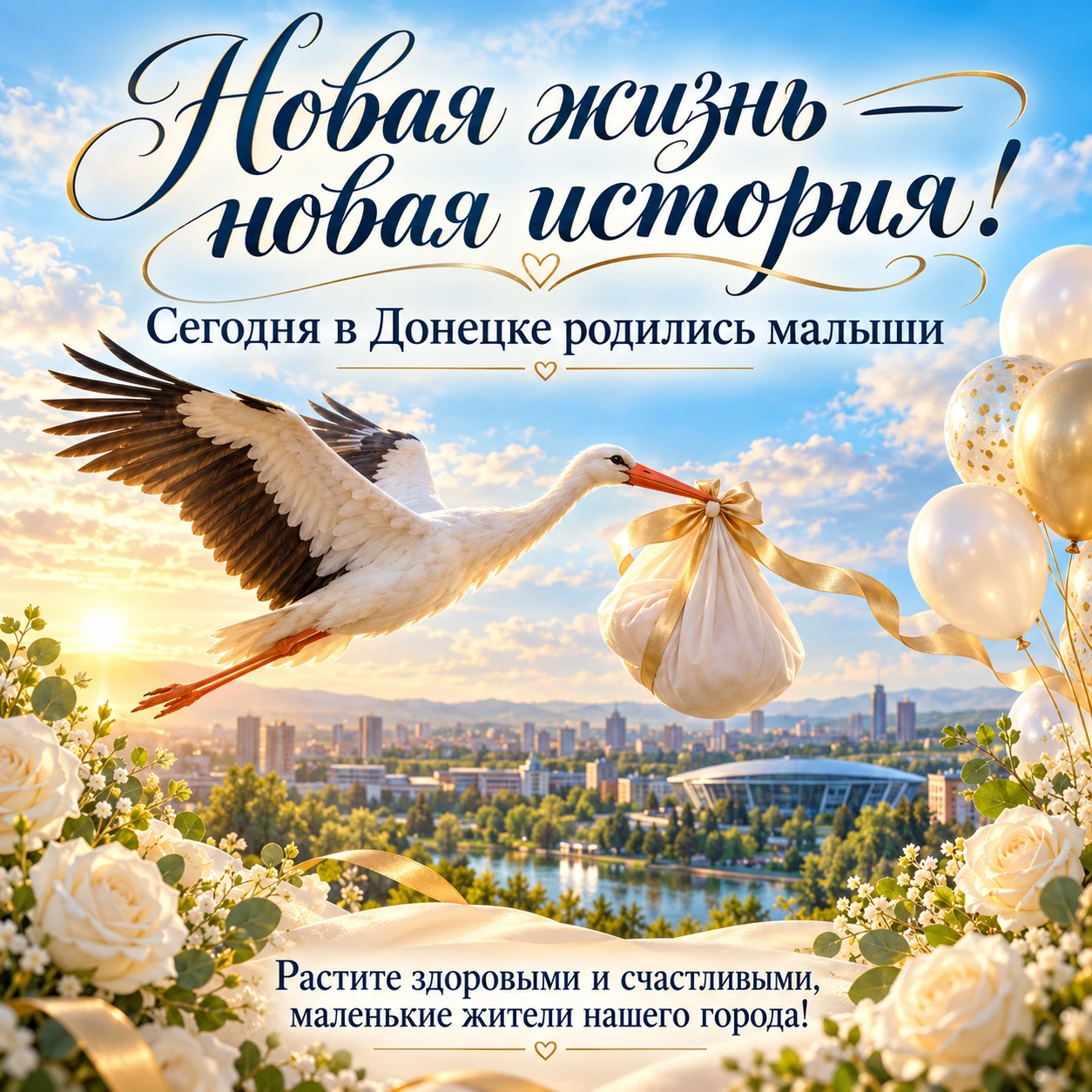 ☺️ На минувшей неделе в нашем городе появились на свет 48 малышей — 24 девочки и 24 мал...