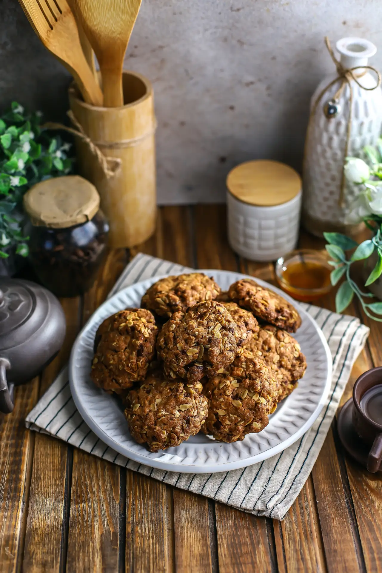Овсяное печенье с шоколадом 🍪