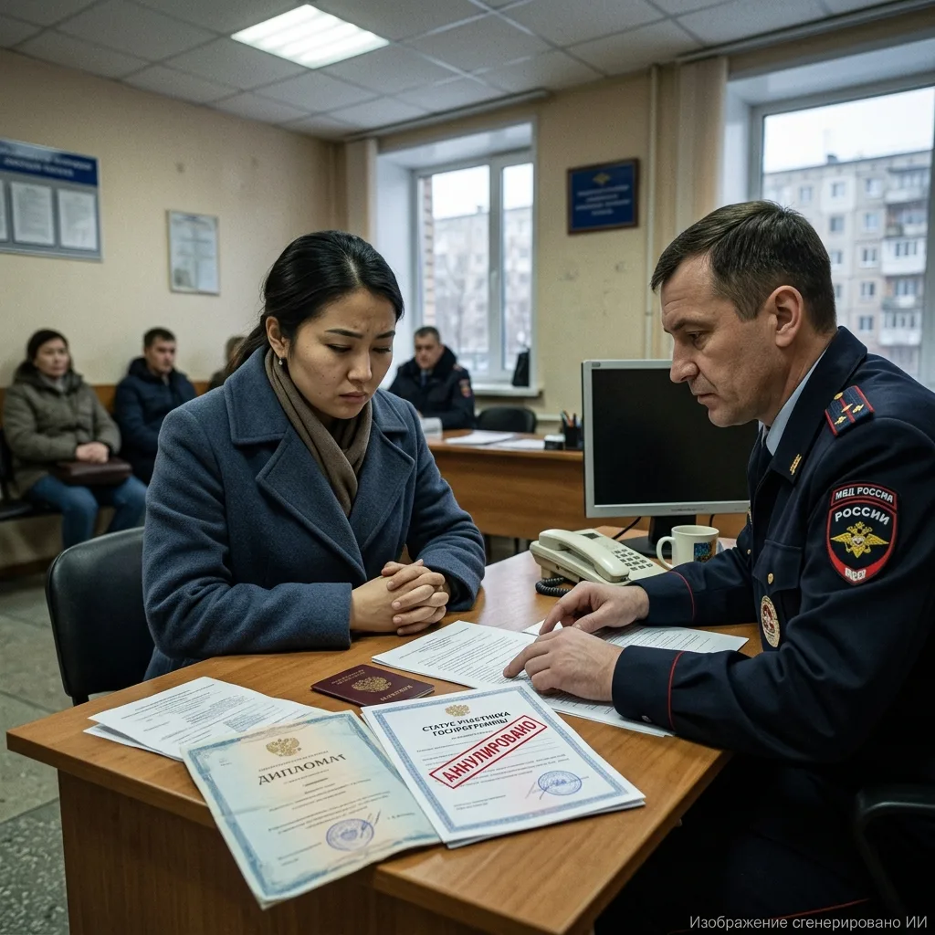 Иностранка из Новосибирска лишилась статуса из-за фальшивого диплома