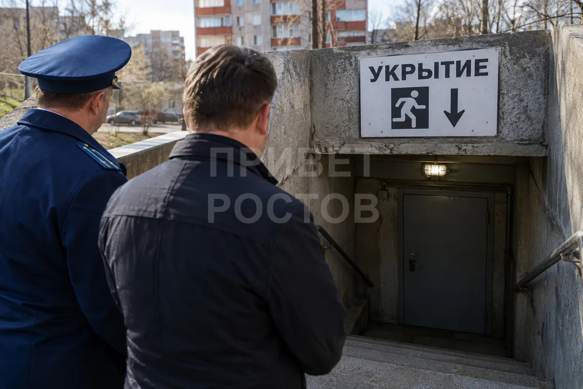 «Мы с прокурором погибли»: в Ростове депутат не смог попасть в укрытие во время проверки