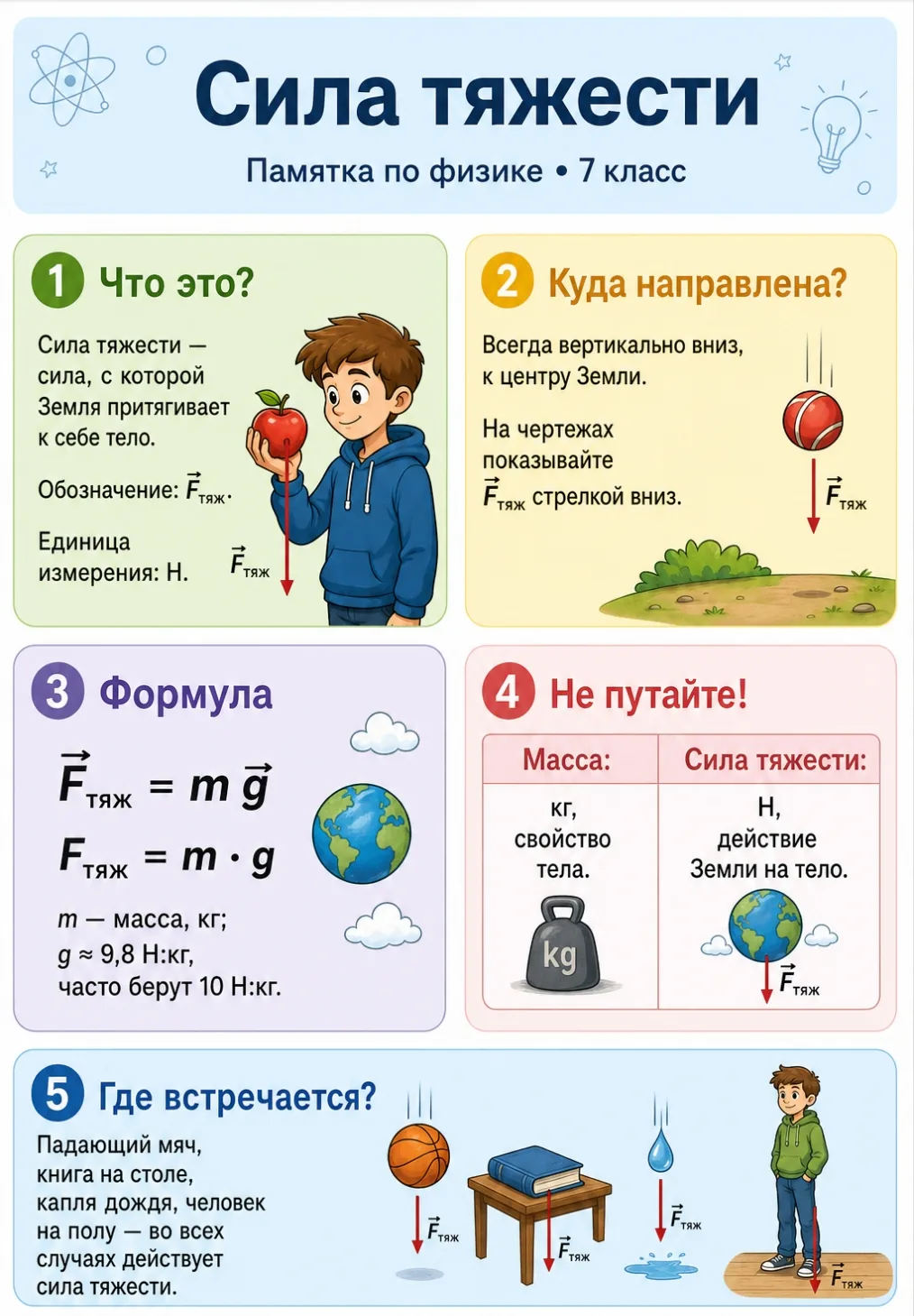 #Актуализация (повторение). Забирайте себе, если уже подзабыли✌🏻