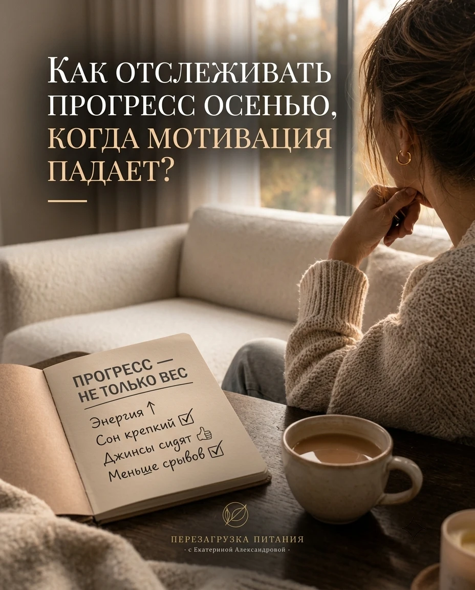 Как отслеживать прогресс осенью, когда мотивация падает