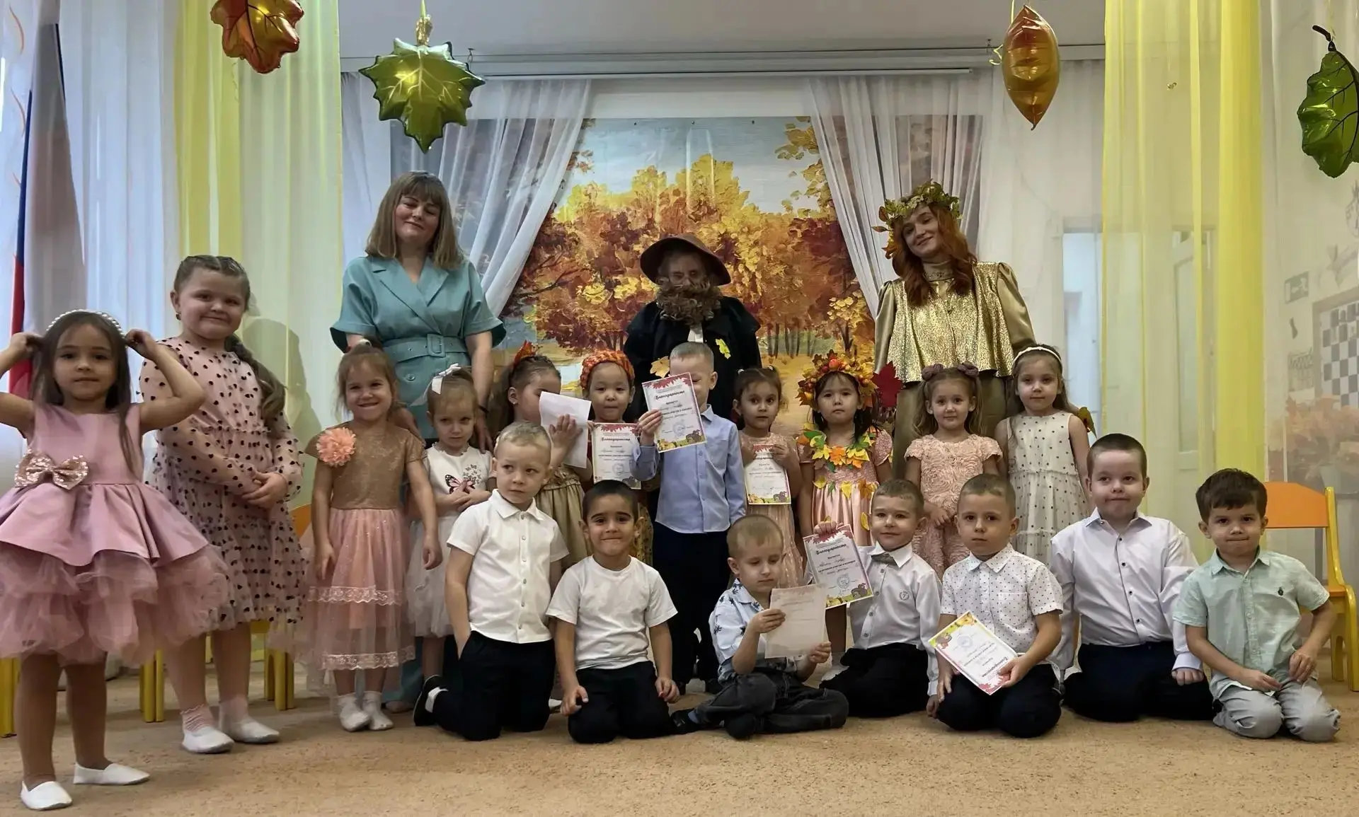 🍂 Осенние утренники в нашем детском саду: волшебство золотой поры! 🍂