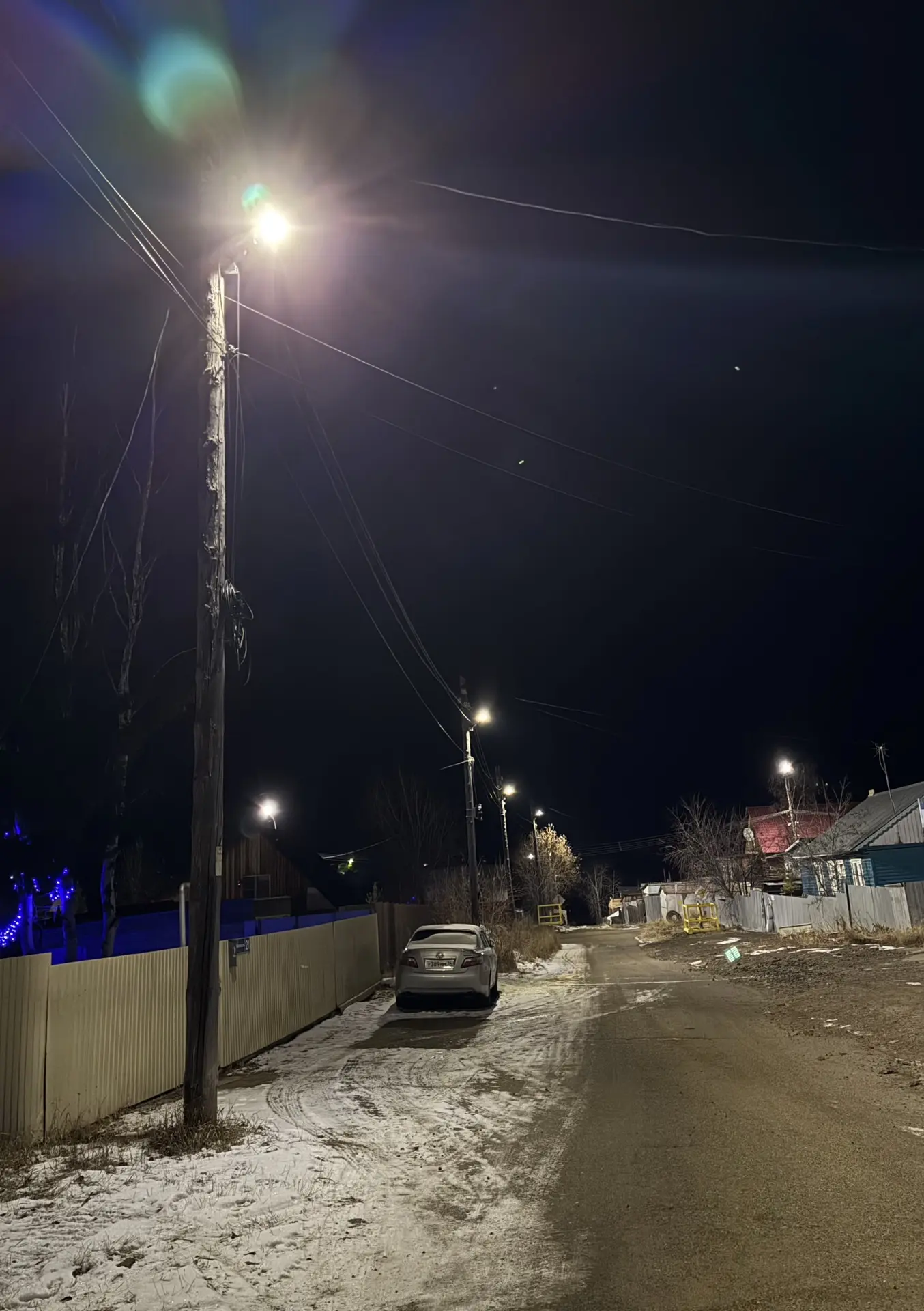 💡 Светлее и безопаснее: в частном секторе завершен ремонт уличного освещения!