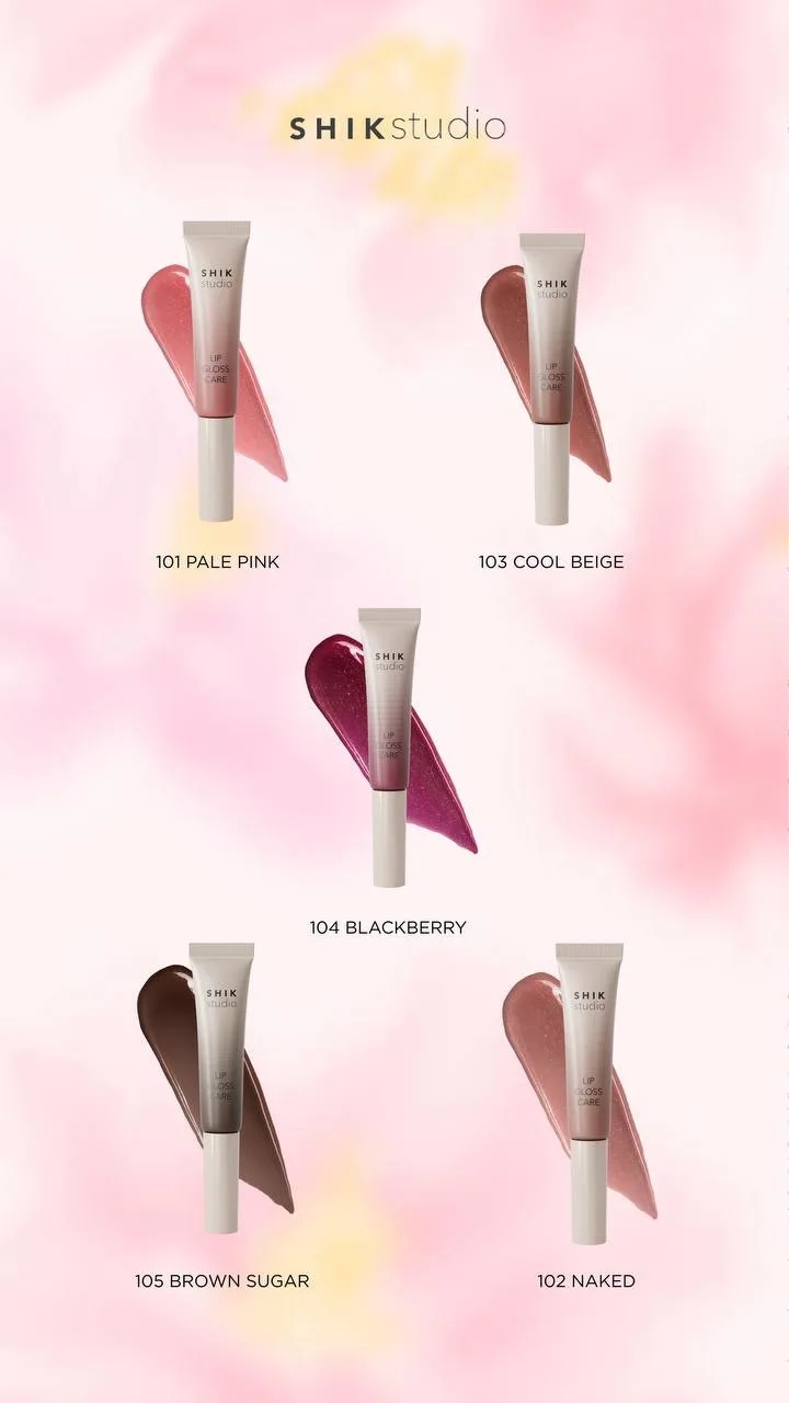 Ухаживающий блеск для губ LIP GLOSS CARE SHIK - мастхэв для любого образа 🩷