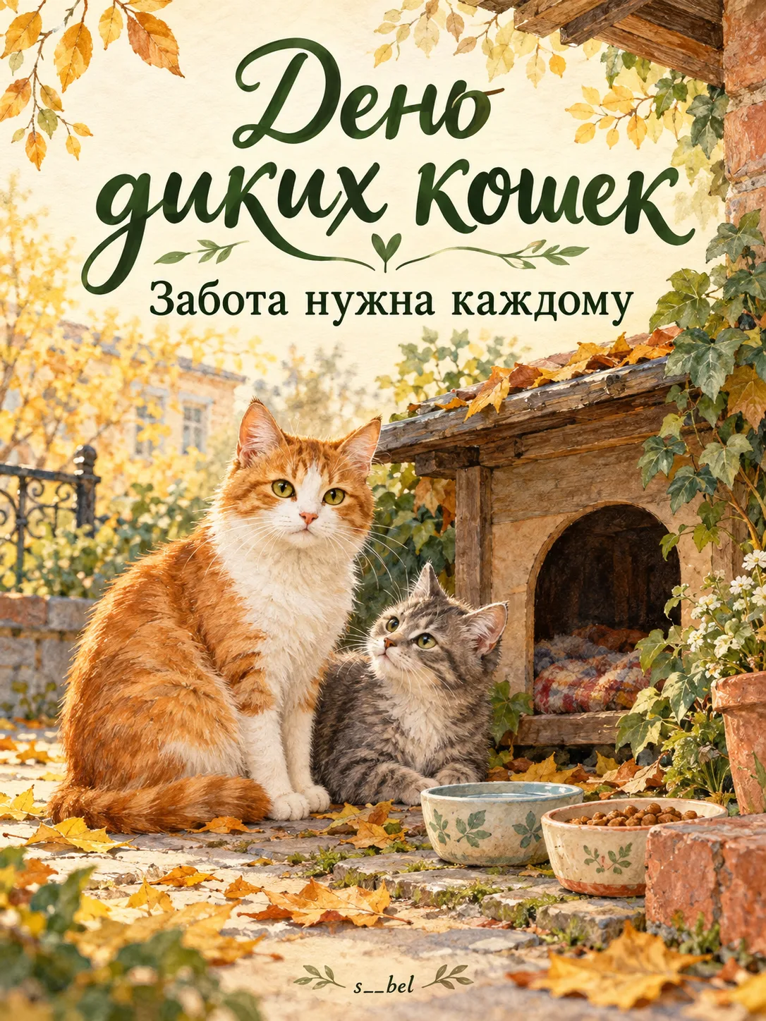 🐈 День одичавших кошек