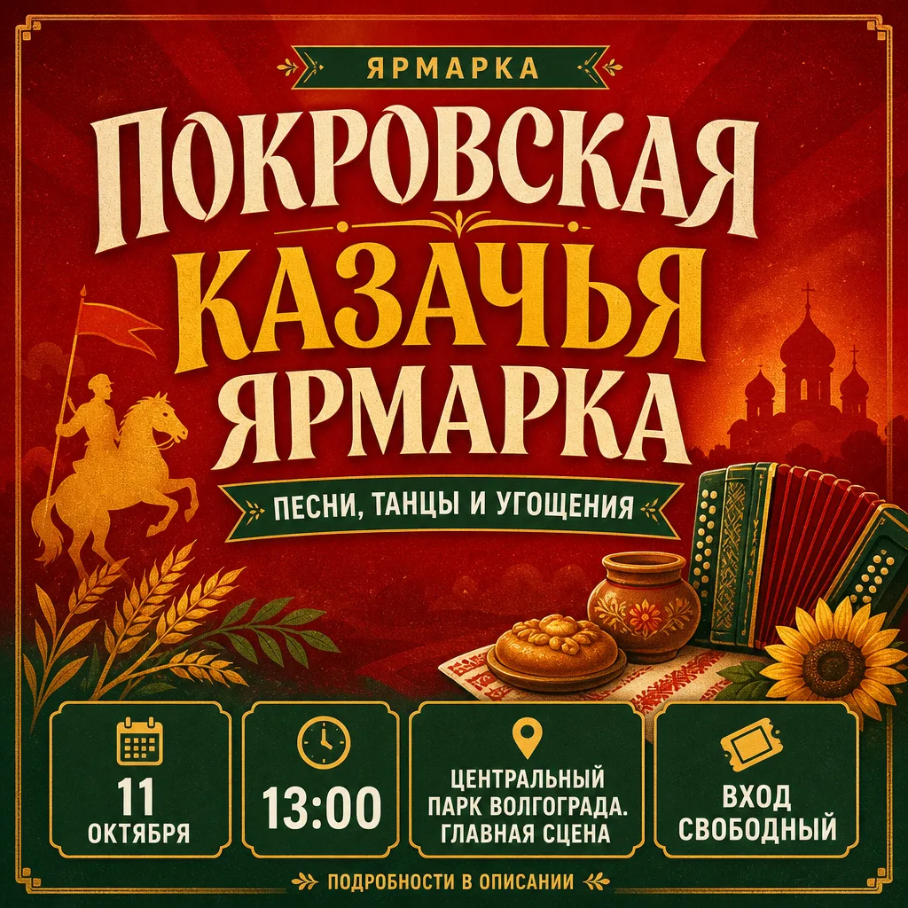 Ярмарка Покровская казачья ярмарка