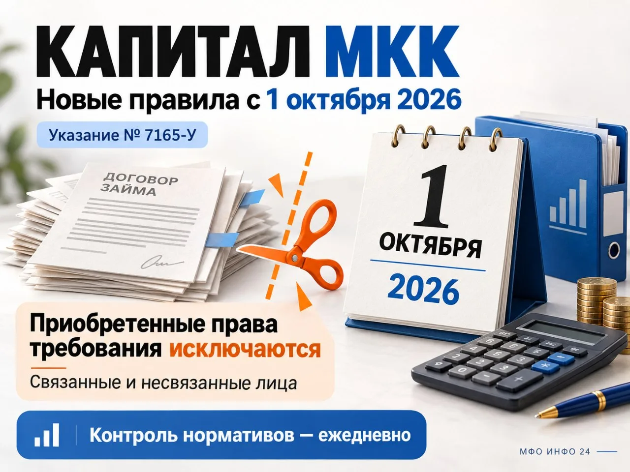 Капитал МКК: новые правила уже действуют