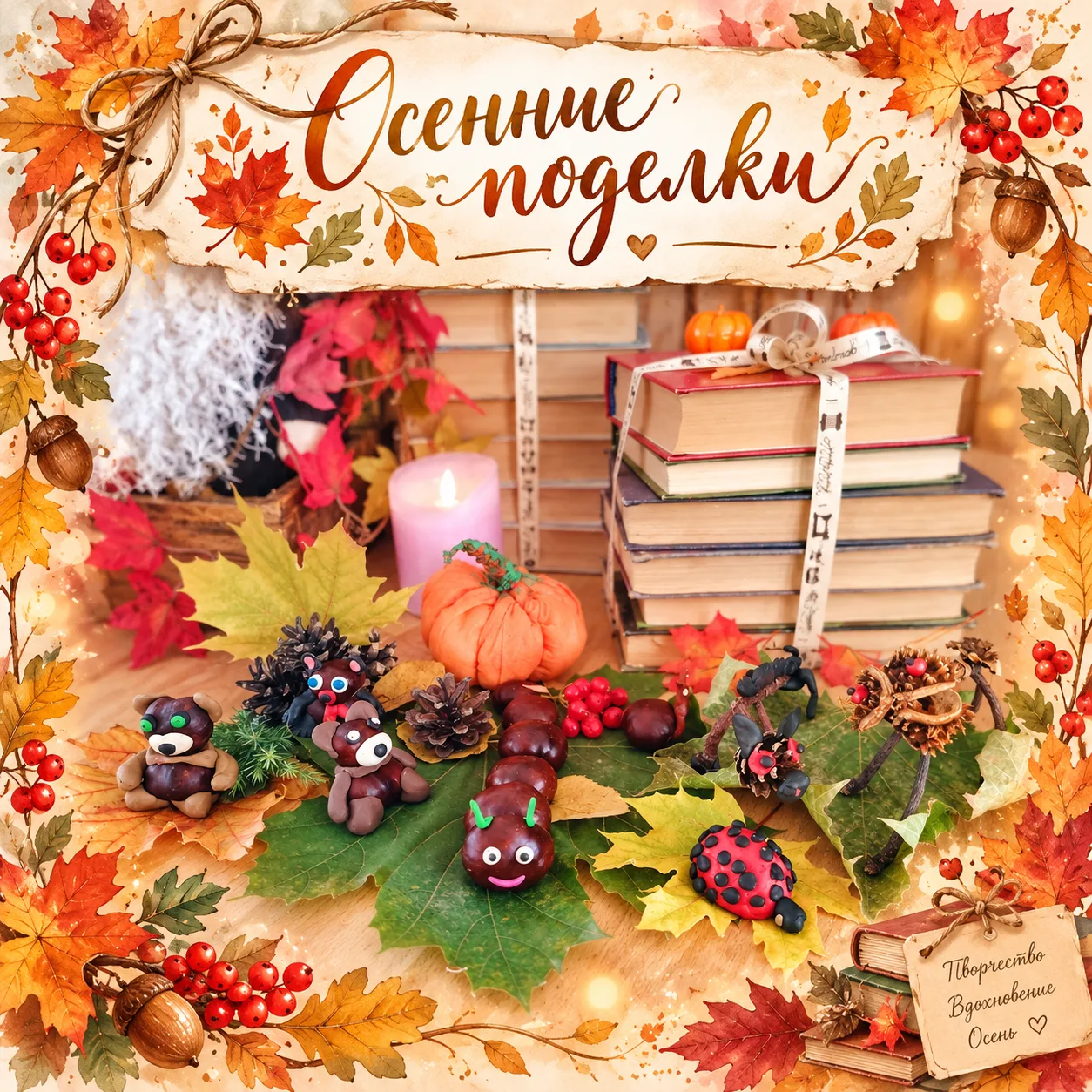 🍂✨ Когда осень становится источником вдохновения…