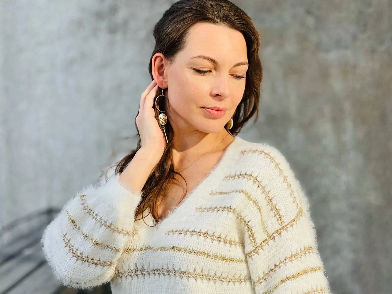 Недавно к нам в магазин заглянула Таня Губенко в потрясающем джемпере — воздушном, нежн...
