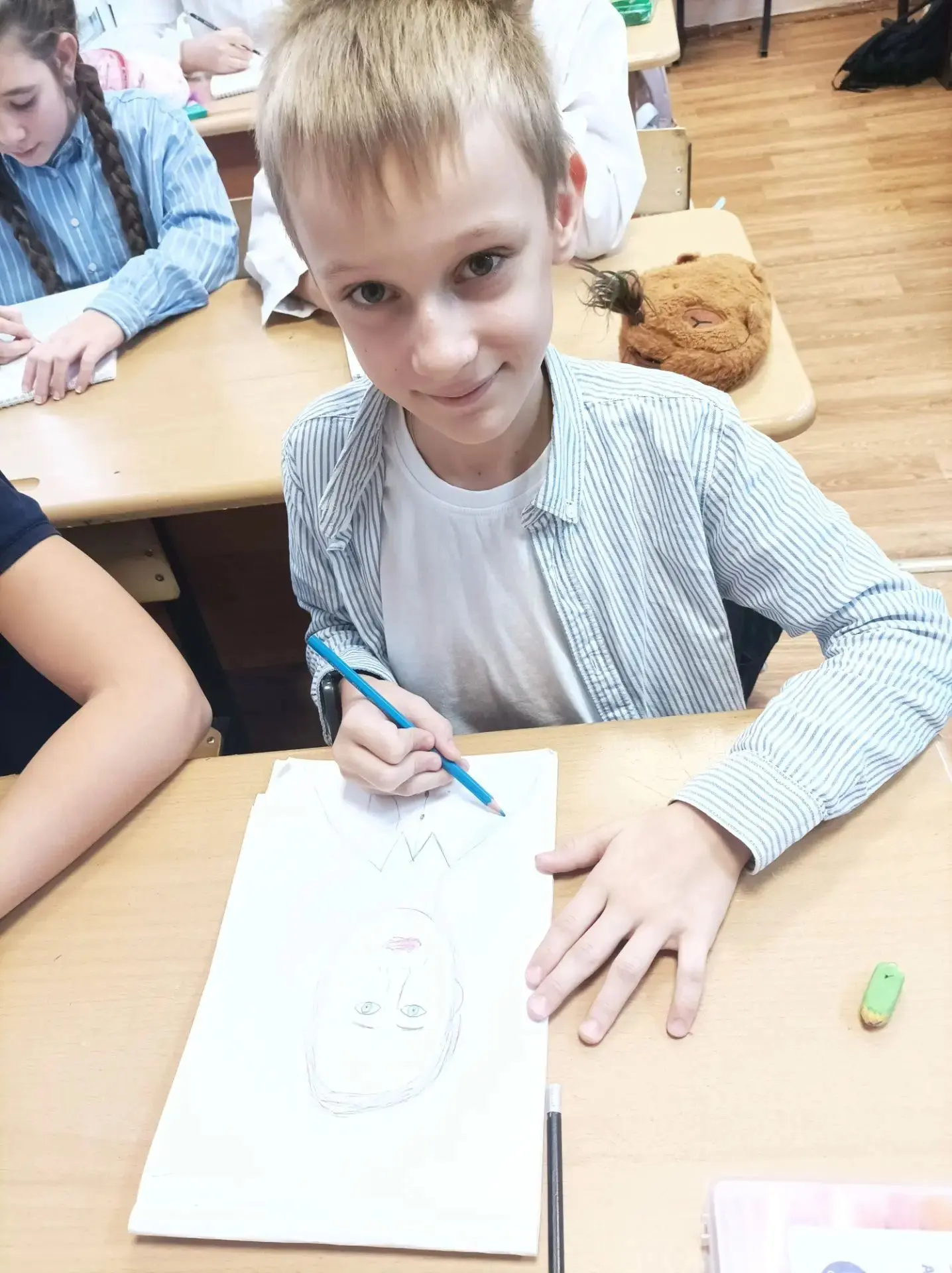 🎨 «Портрет моего папы»: готовимся ко Дню Отца!